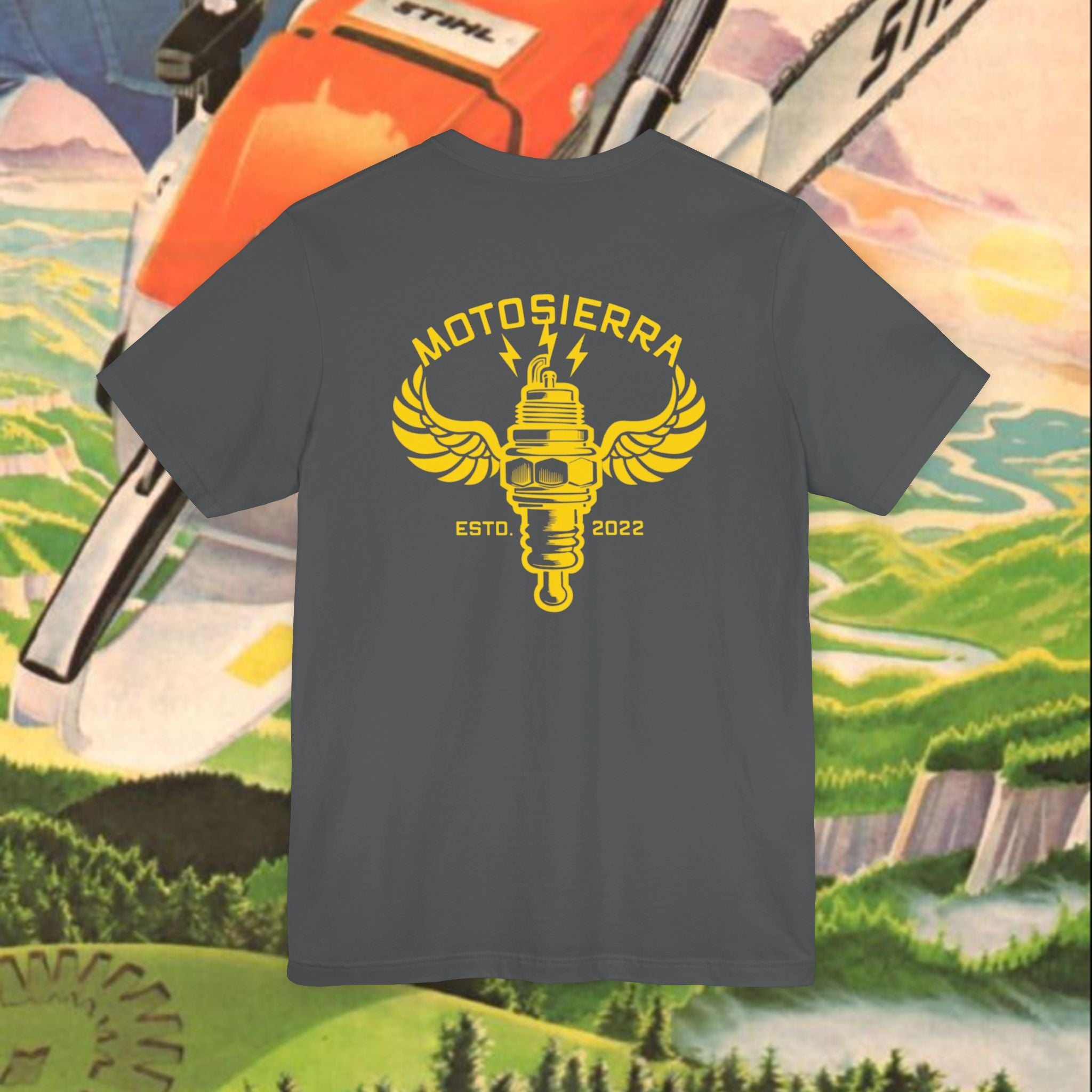 NGK Yellow Unisex Jersey Short Sleeve Tee