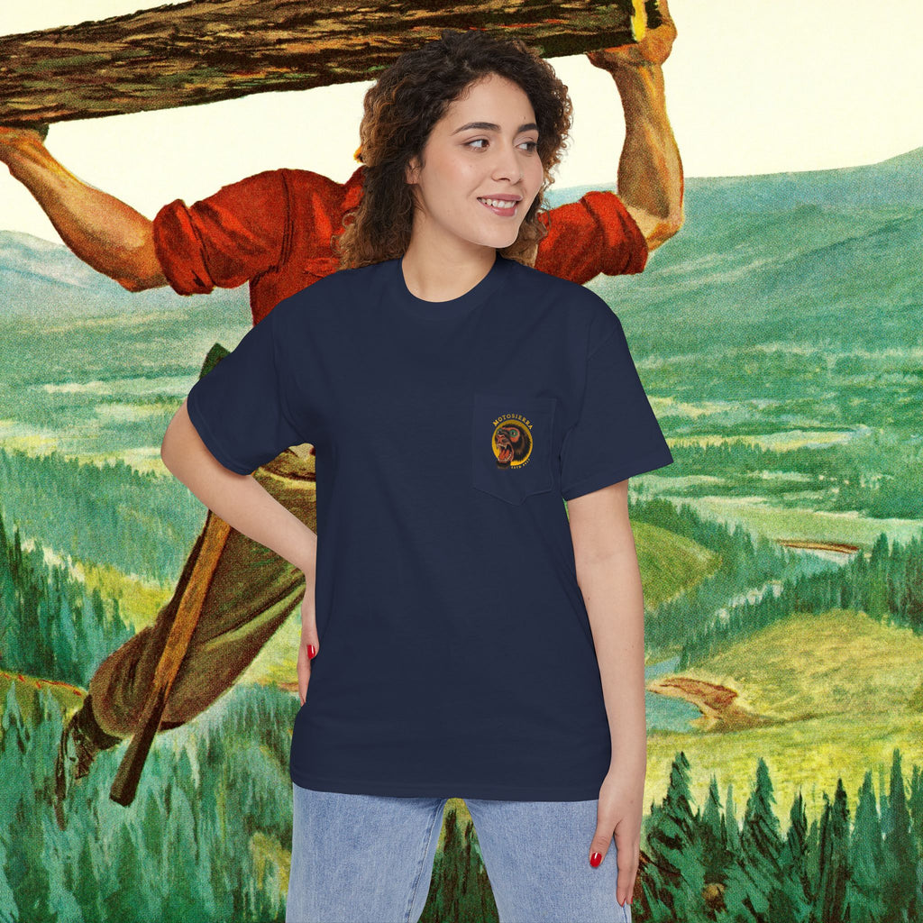 Sasquatch Unisex Heavy Cotton Pocket Tee