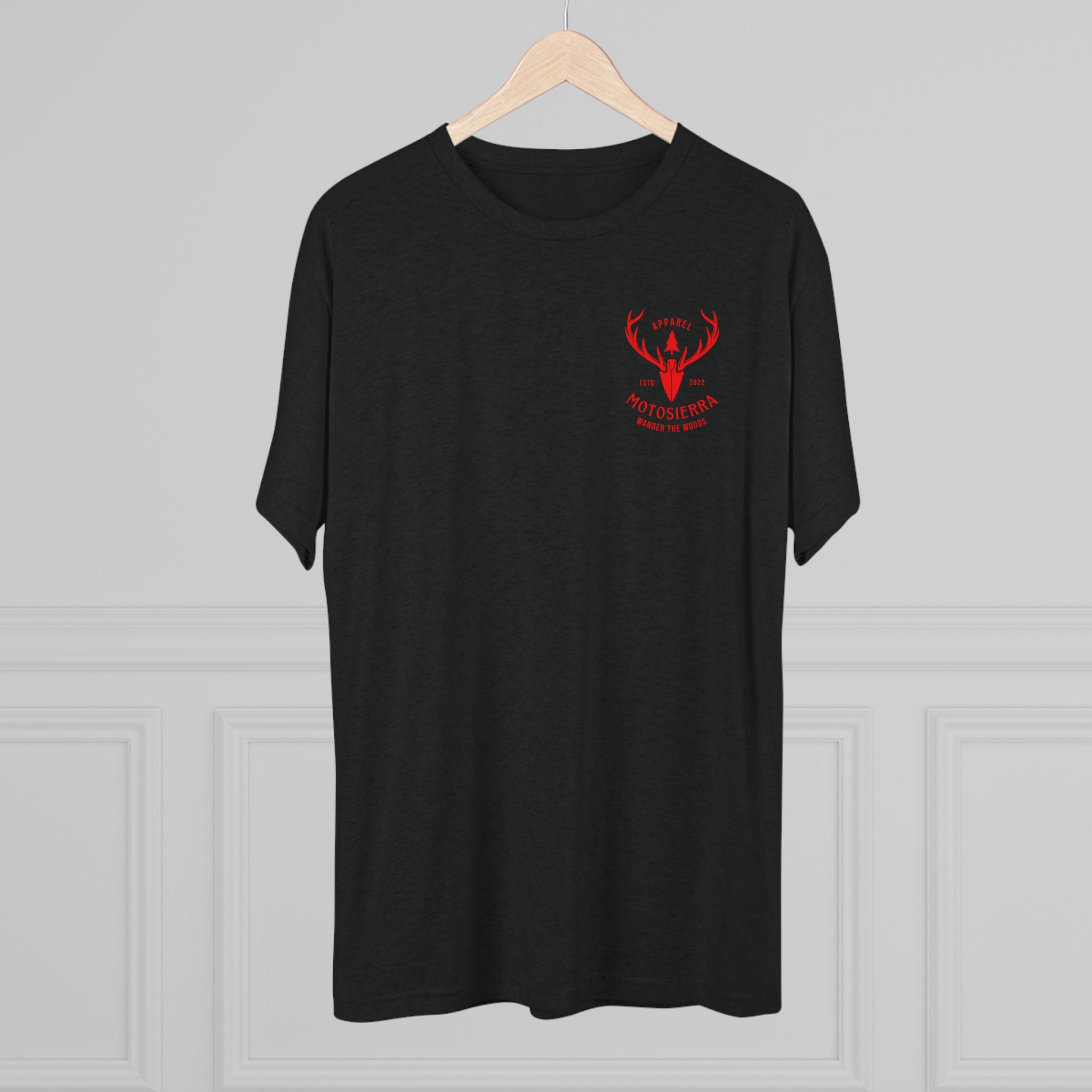 Antler Logo Unisex Tri-Blend Crew Tee