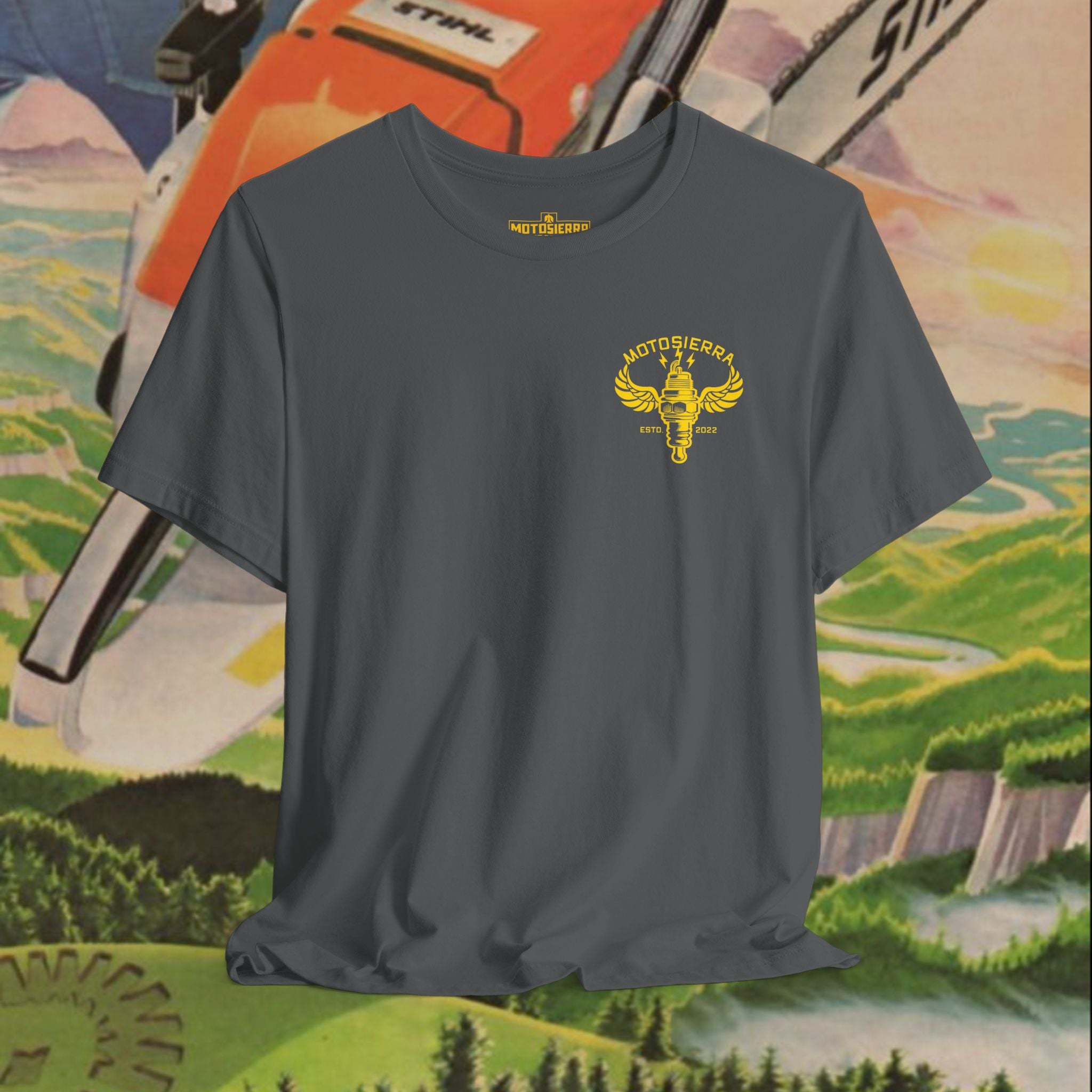 NGK Yellow Unisex Jersey Short Sleeve Tee