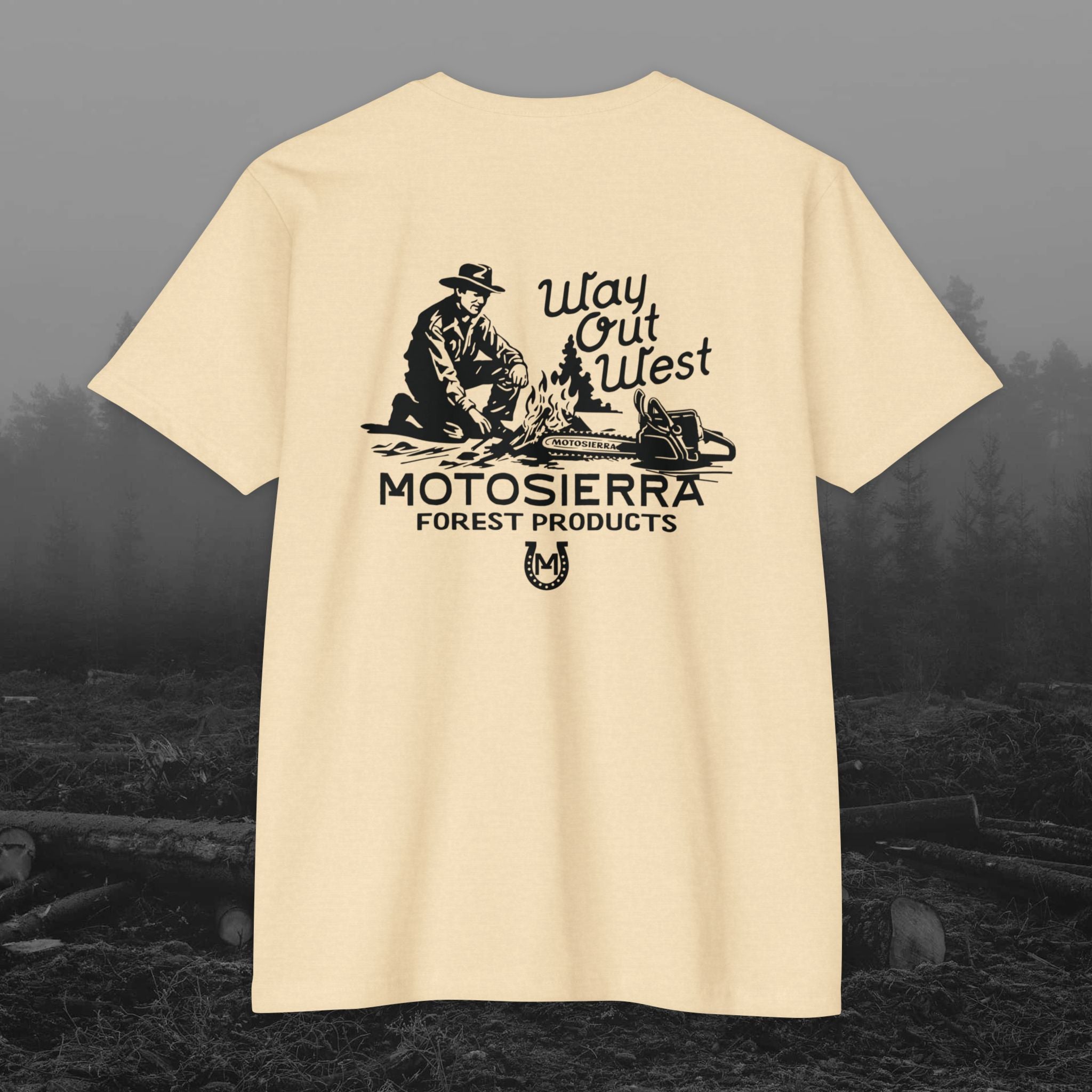 Way Out West Unisex CVC Jersey T-shirt