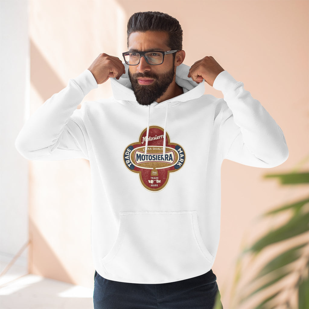 Vintage Three-Panel Fleece Hoodie