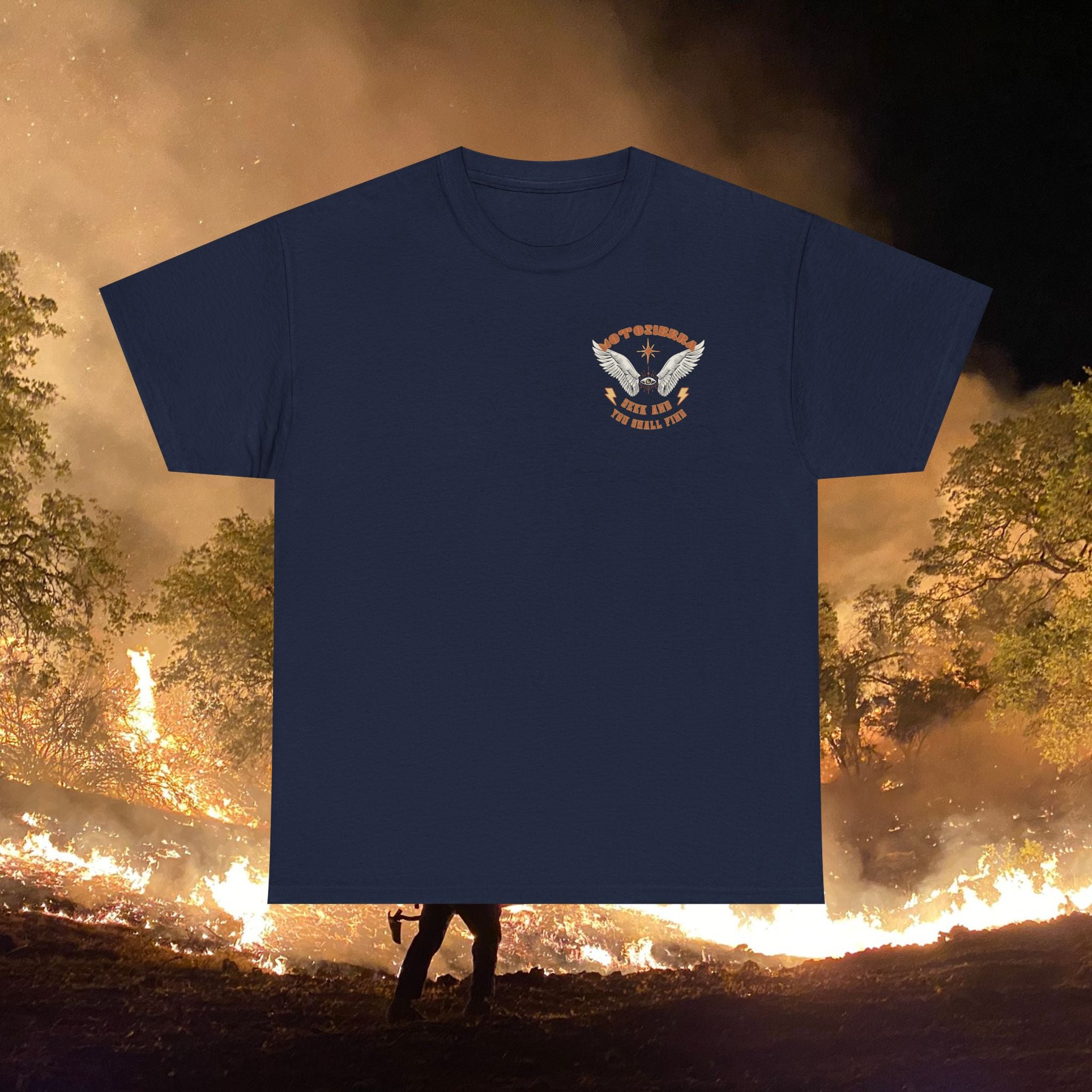 Flying Eye Unisex Heavy Cotton Tee