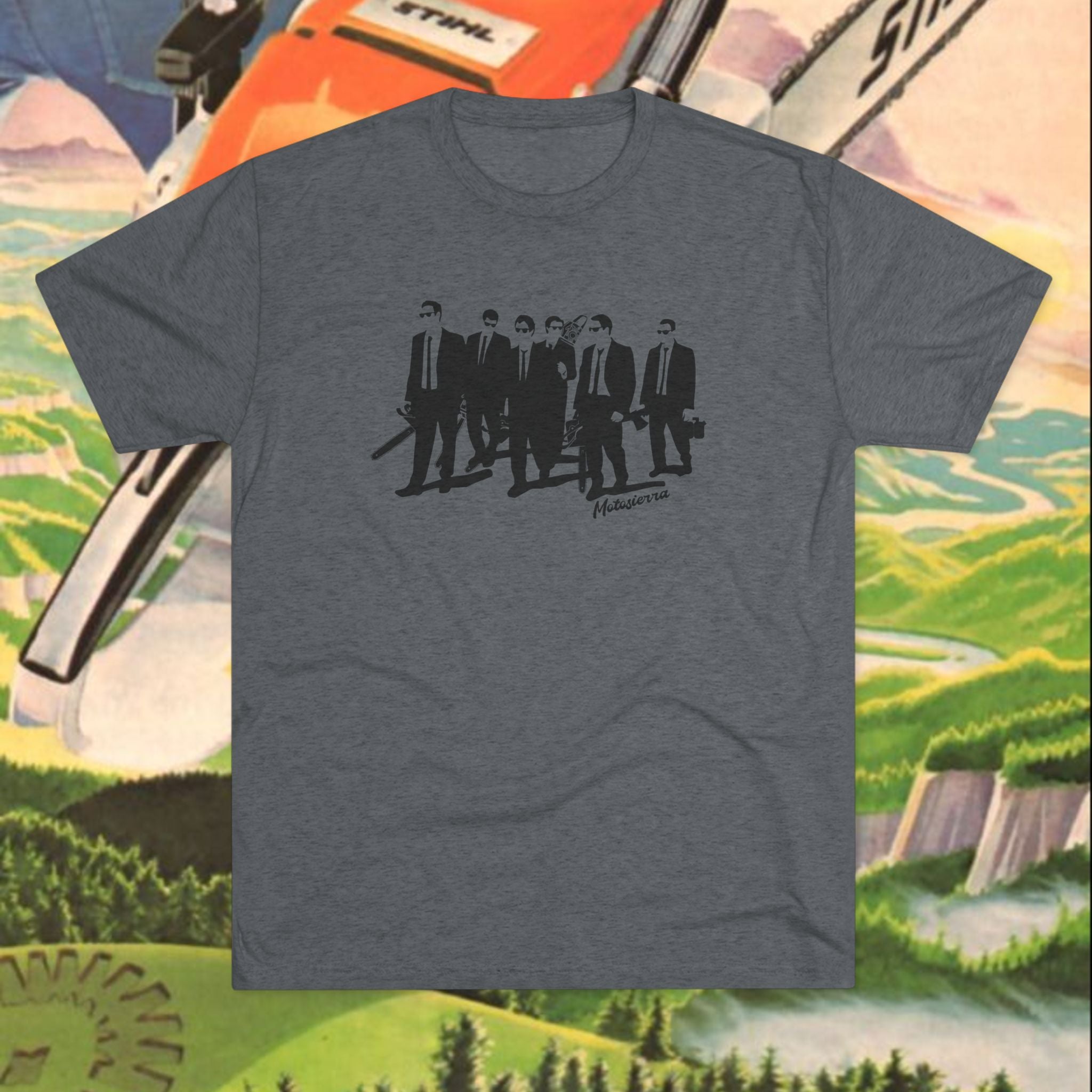 Mr. Pink Unisex Tri-Blend Crew Tee