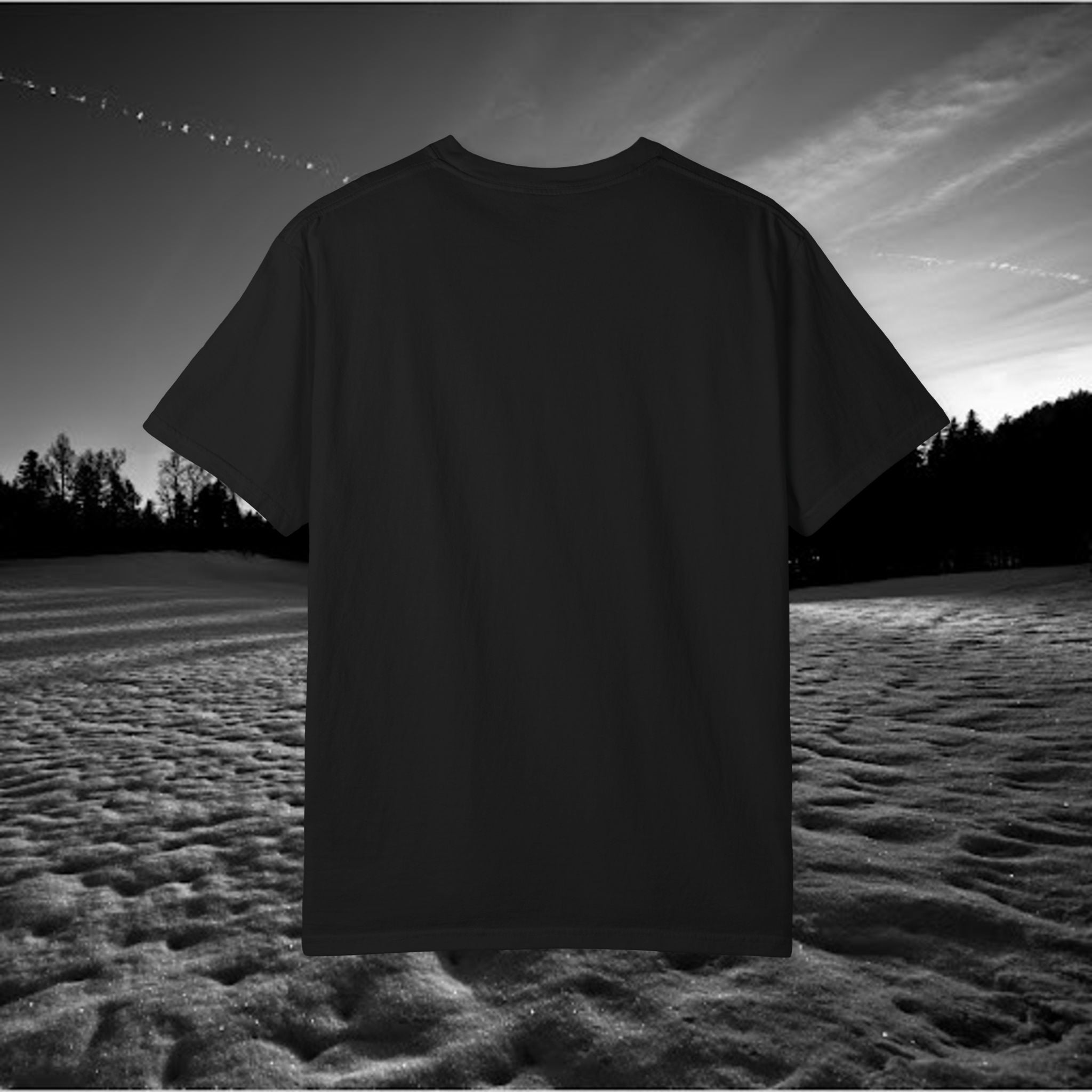 Cutter Garment-Dyed T-Shirt with Artistic Print, Casual Wear, Unique Gift, Streetwear, Graphic Tee, All-Occasion Style