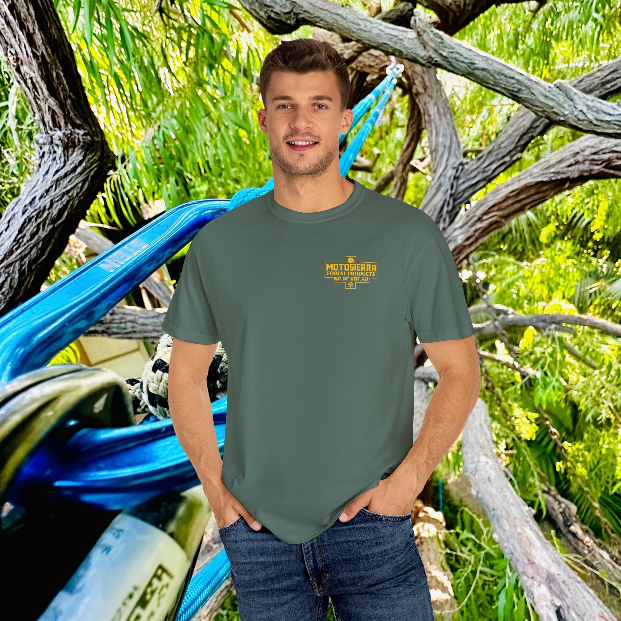 Eagle Unisex Garment-Dyed T-shirt