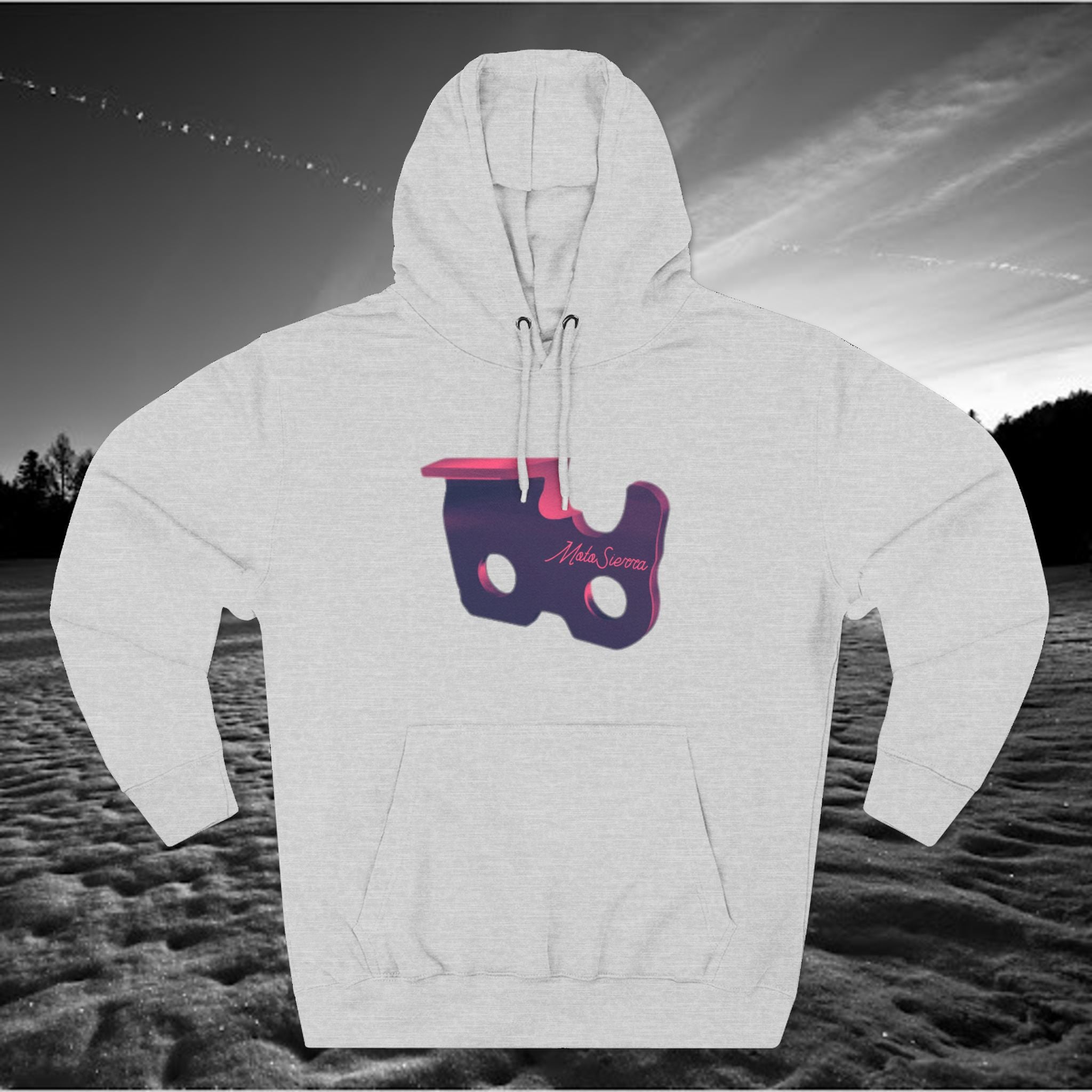 Cutter Three-Panel Fleece Hoodie