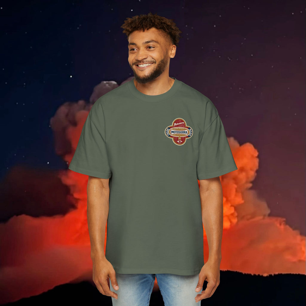 Axe Label Men's Heavy Oversized Tee