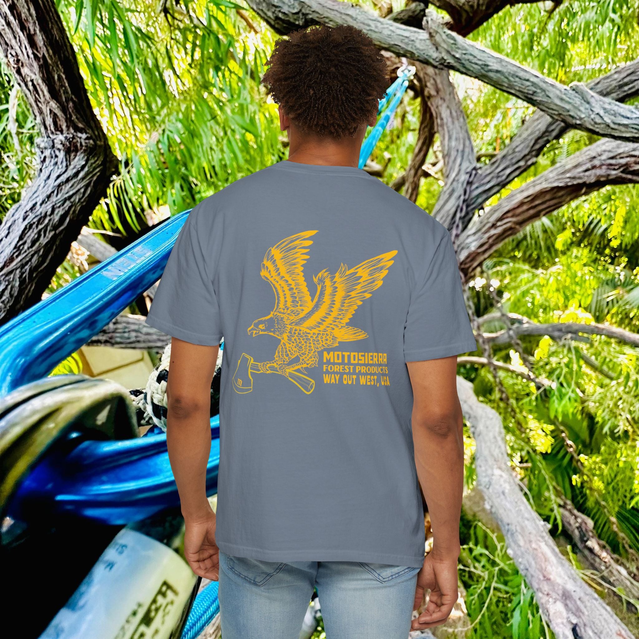 Eagle Unisex Garment-Dyed T-shirt