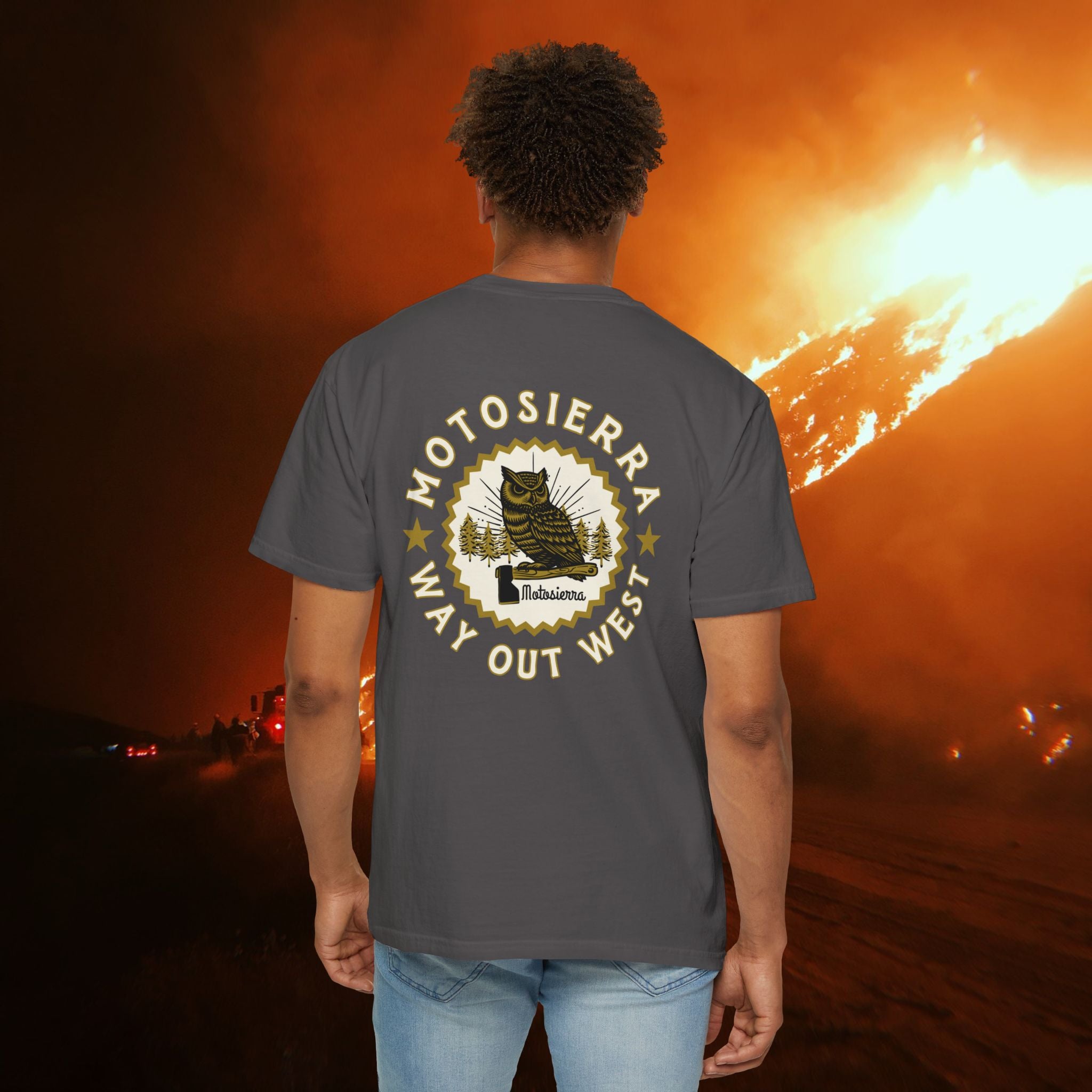 Way Out West T-Shirt | Garment-Dyed Unisex Tee