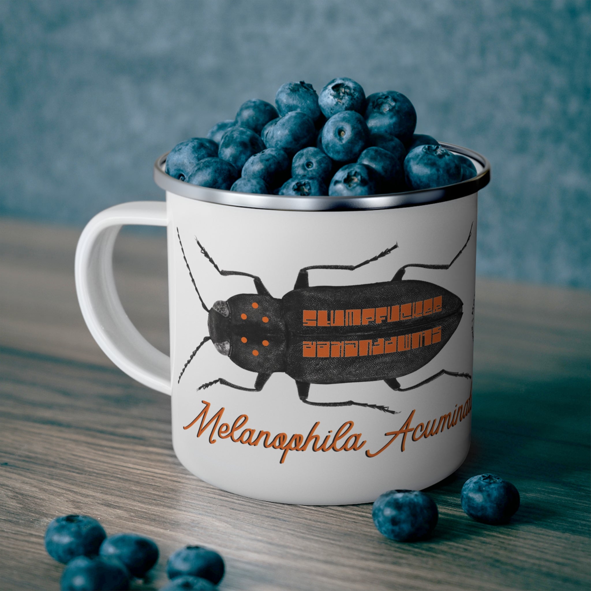 Stumpf*cker Enamel Camping Mug