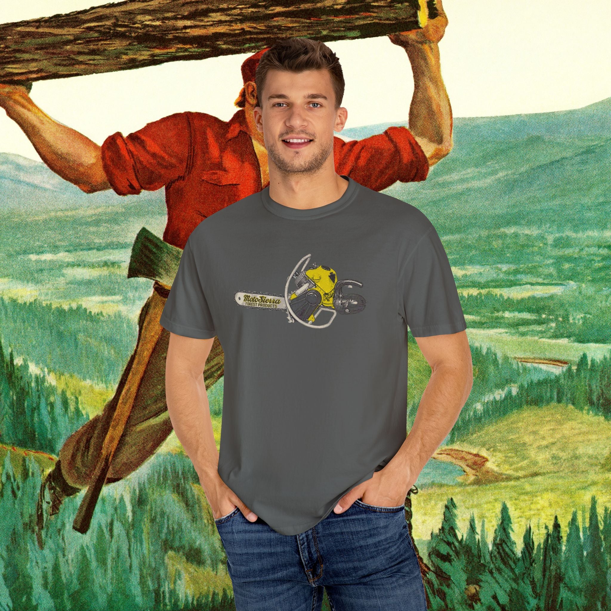 Vintage Chainsaw Unisex T-Shirt | Lumberjack Style | Casual Wear for Outdoorsman, Gift for Father's Day, Tree Lover Gift, Vintage Vibe, [...]
