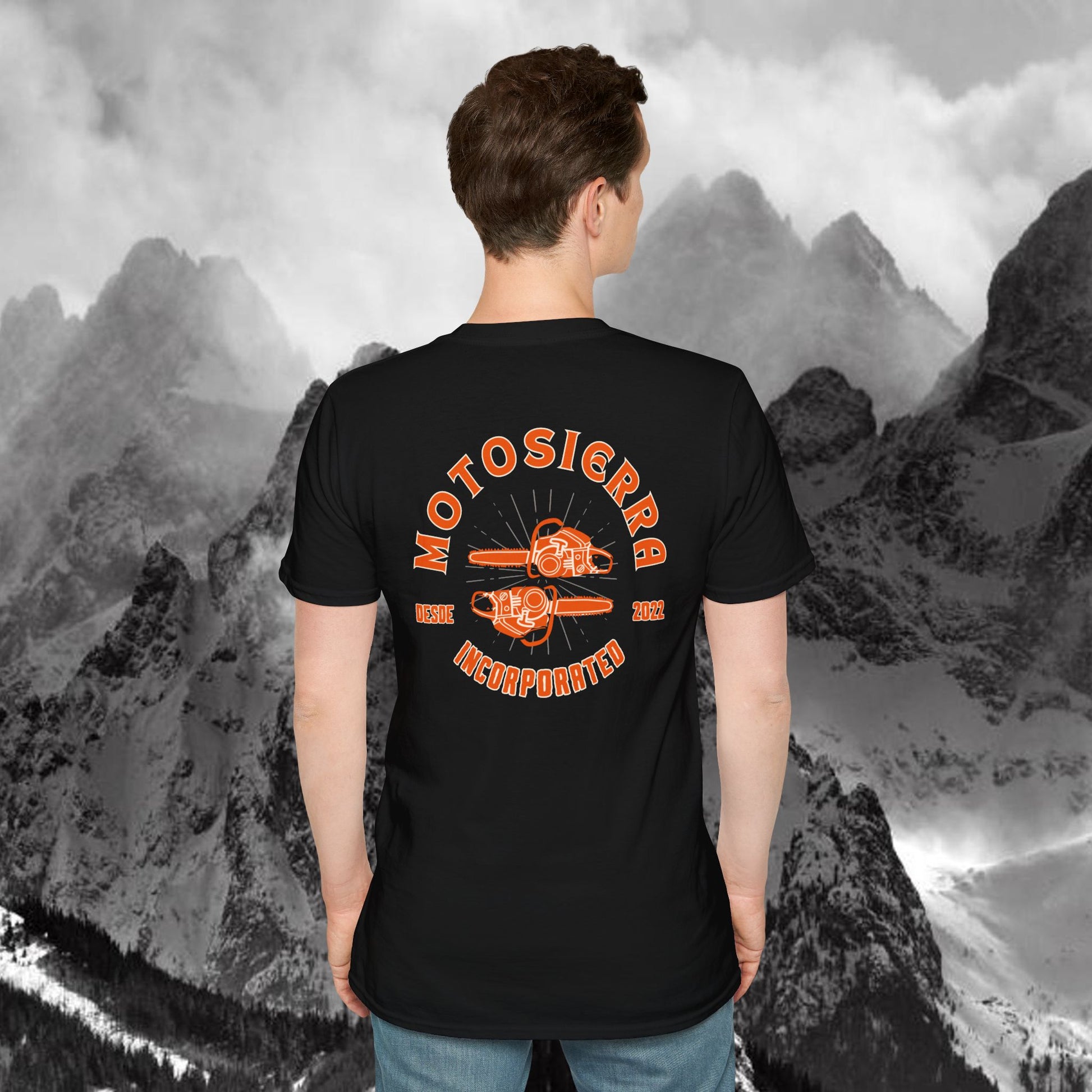 Desde Orange Logo Unisex Softstyle T-Shirt