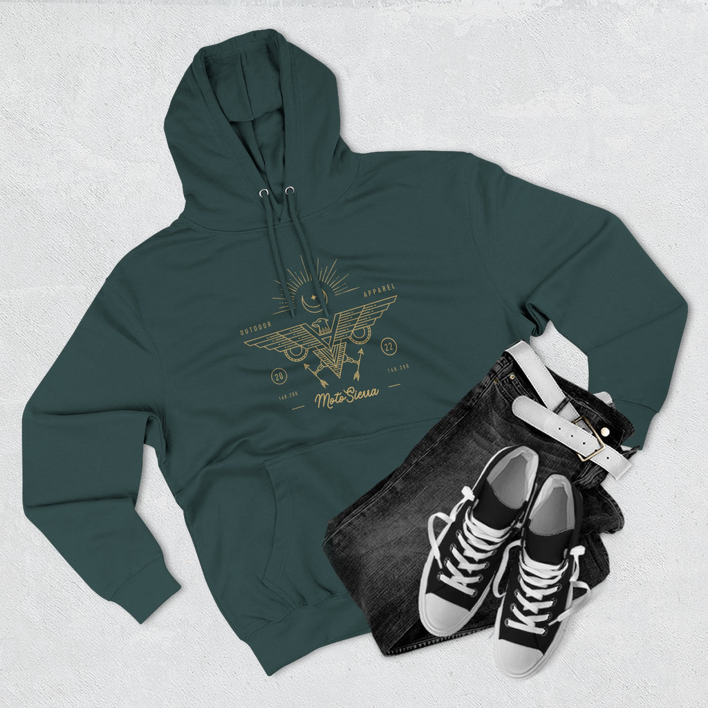Gold Eagle Classic Three-Panel Fleece Hoodie