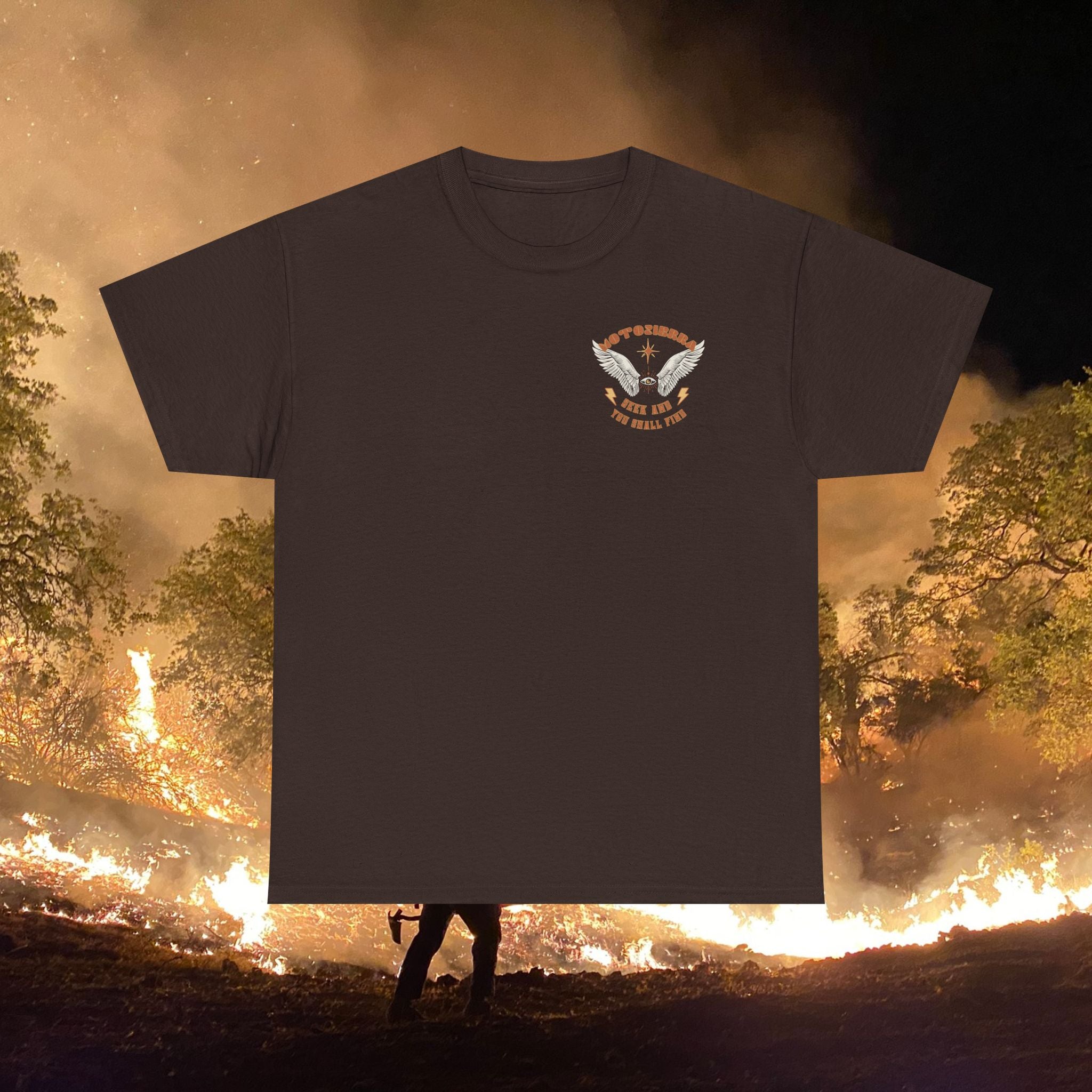 Flying Eye Unisex Heavy Cotton Tee
