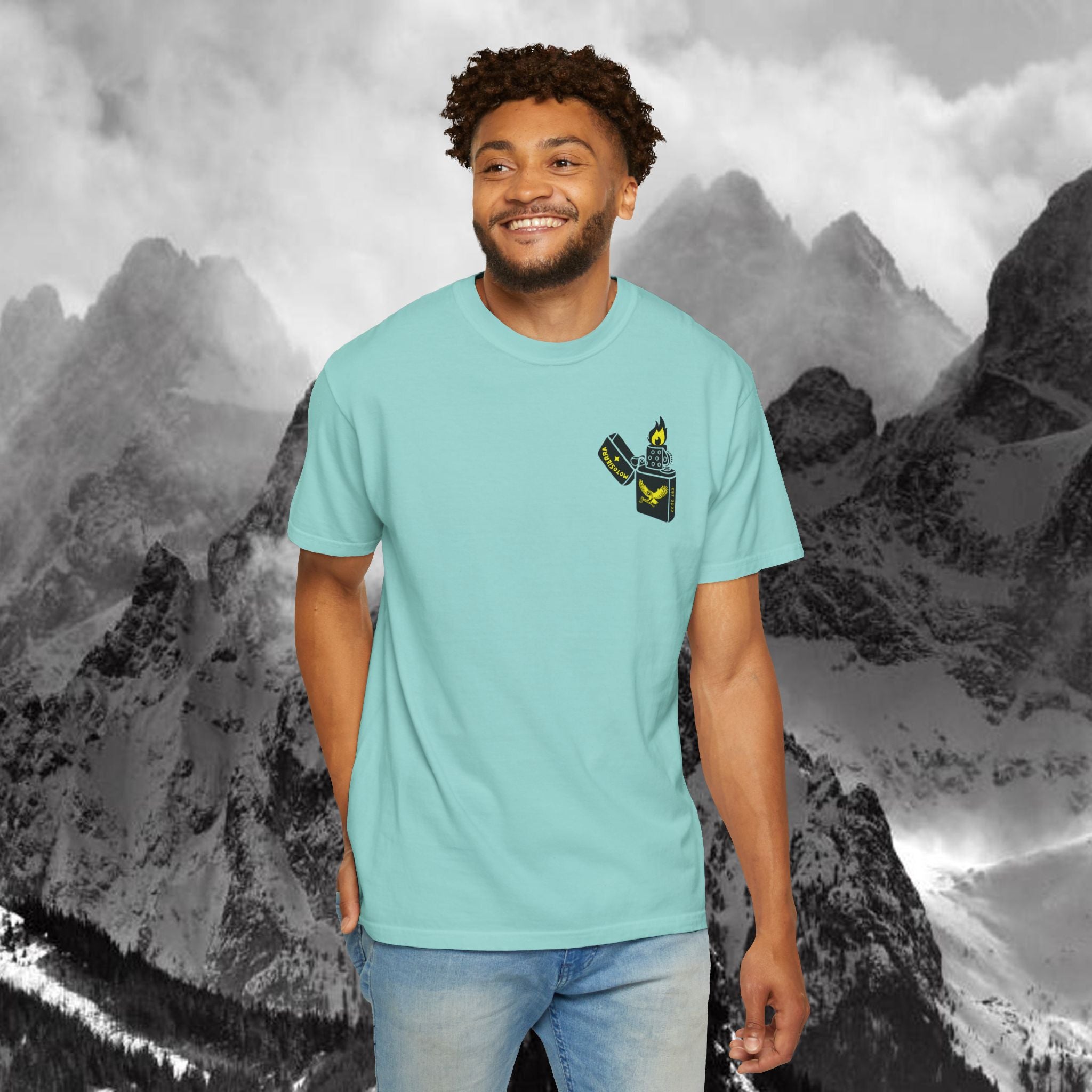 Flint Unisex Garment-Dyed T-shirt