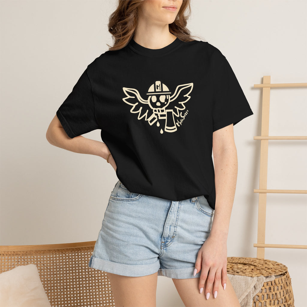 Les Halles Unisex Garment-Dyed T-shirt