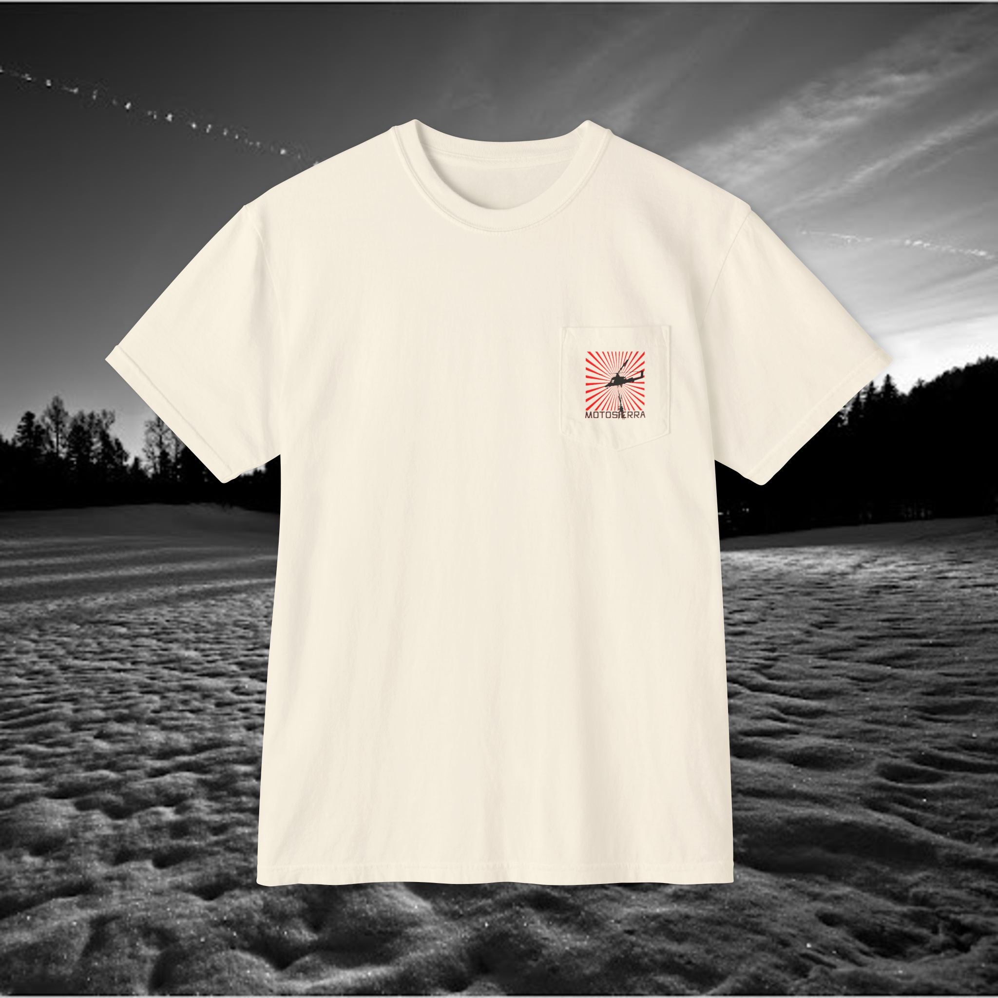 Interlocking Love Unisex Pocket T-Shirt - Premium Garment-Dyed Tee