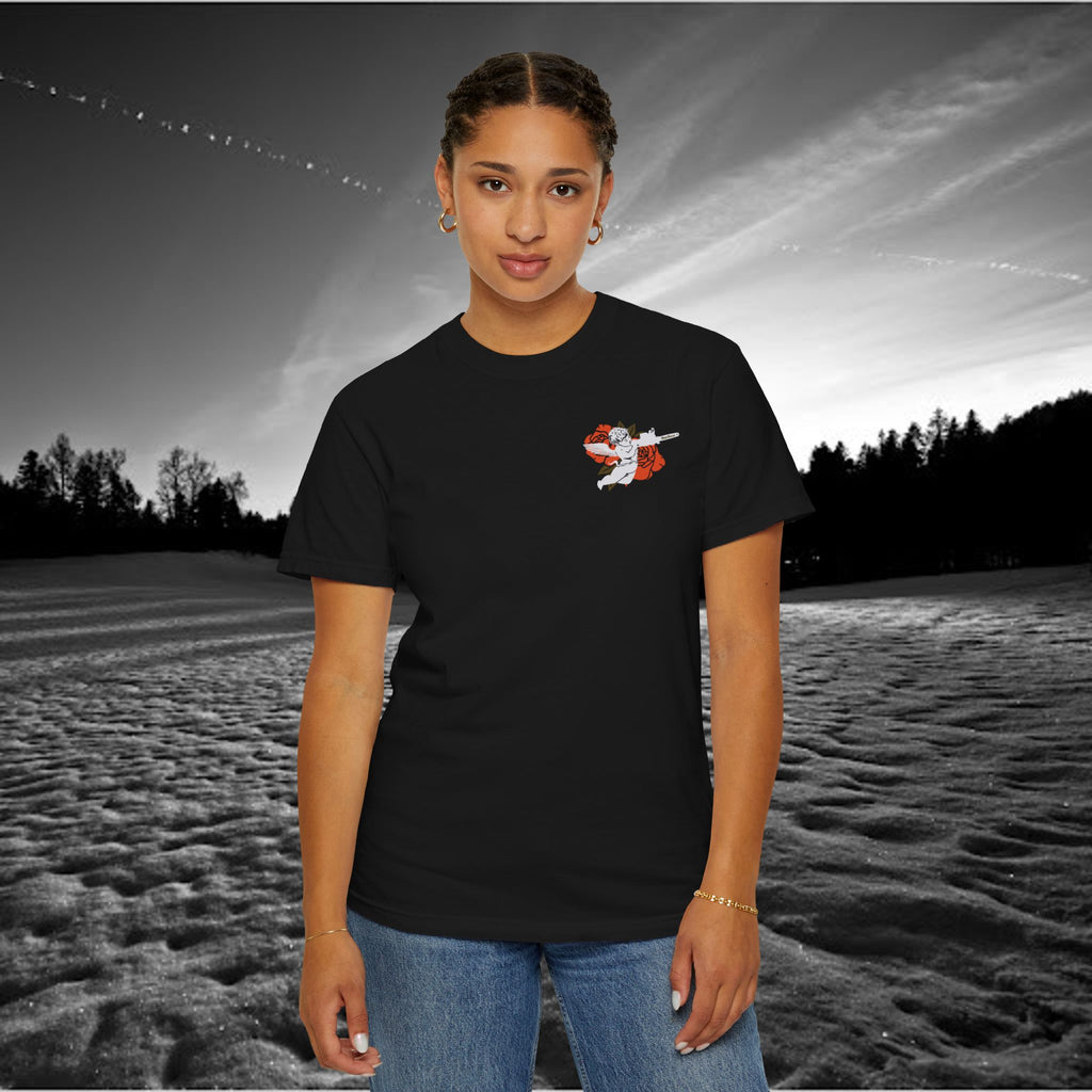 Roses Unisex Garment-Dyed T-shirt