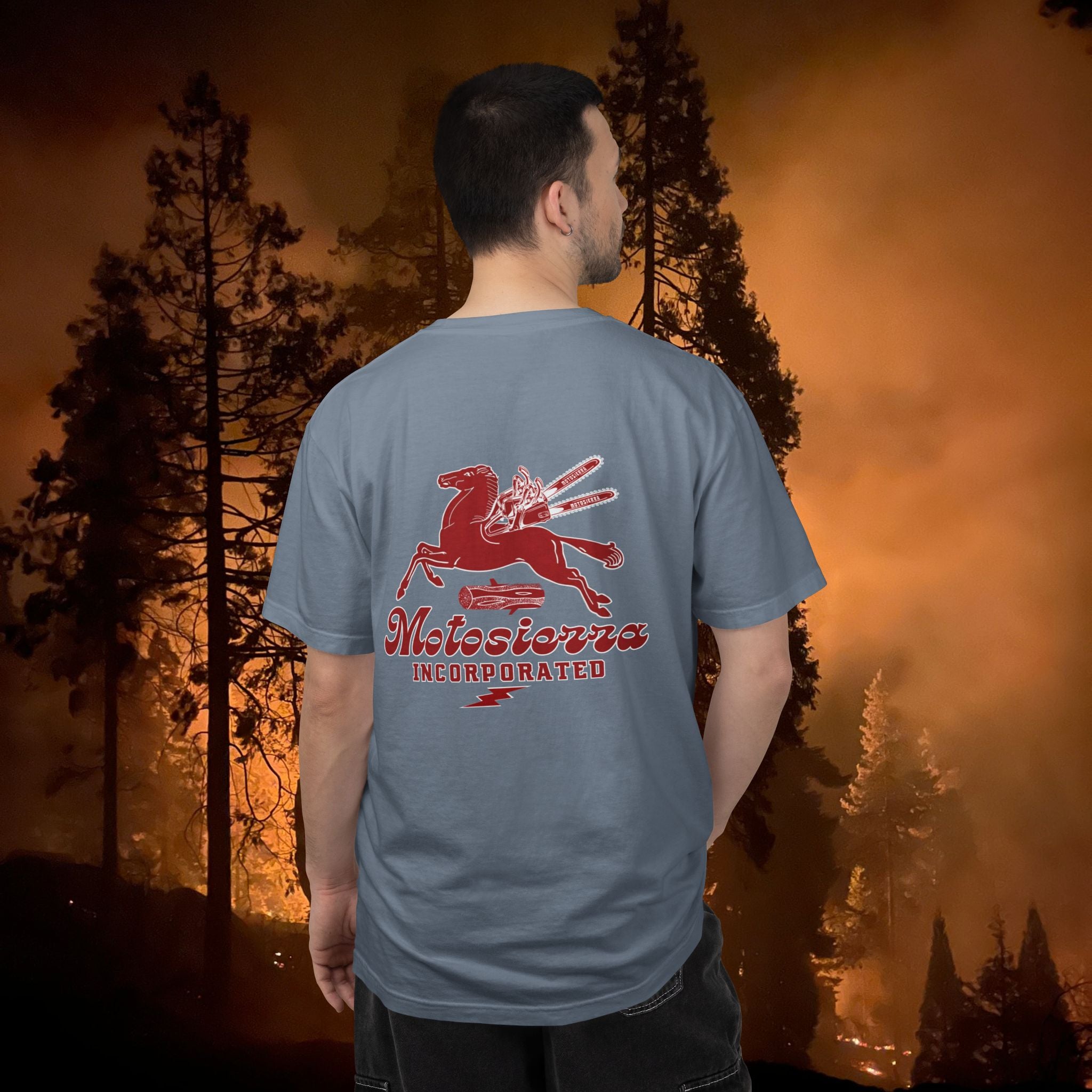 Pegasus Unisex Garment-Dyed T-shirt