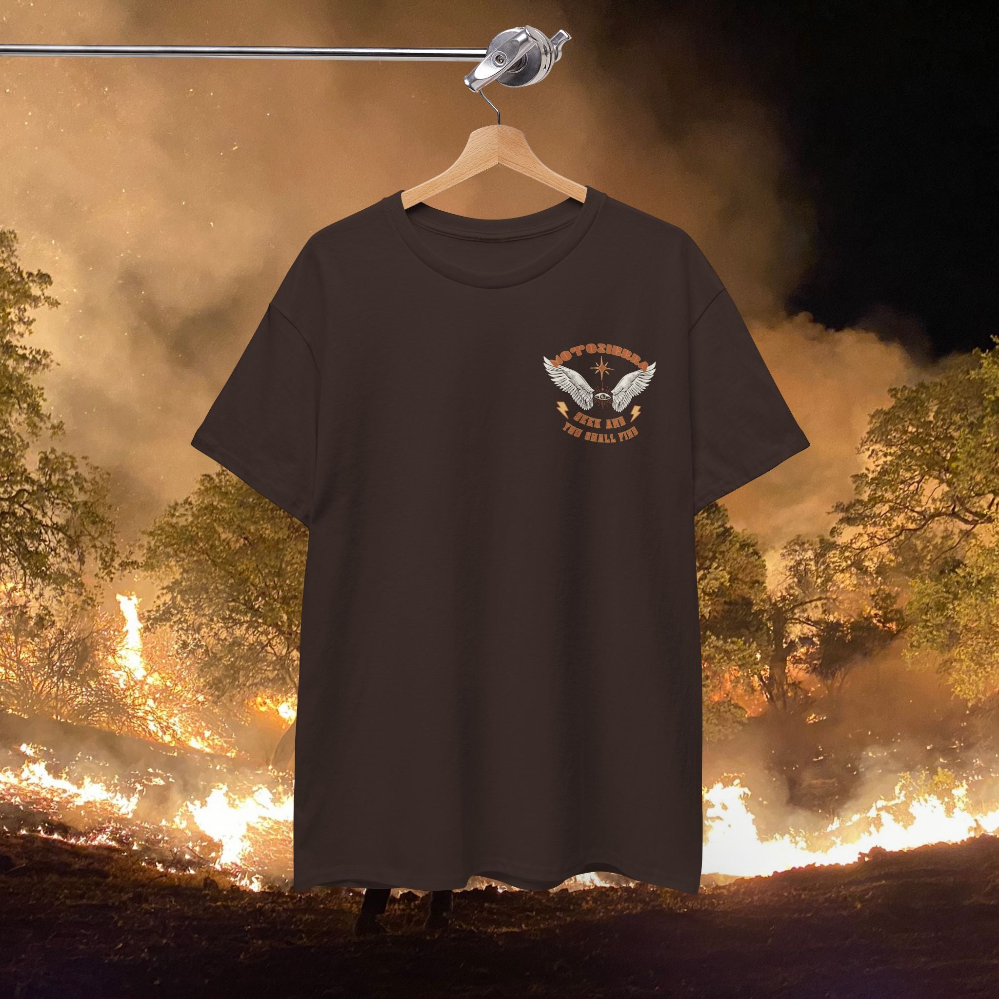 Flying Eye Unisex Heavy Cotton Tee