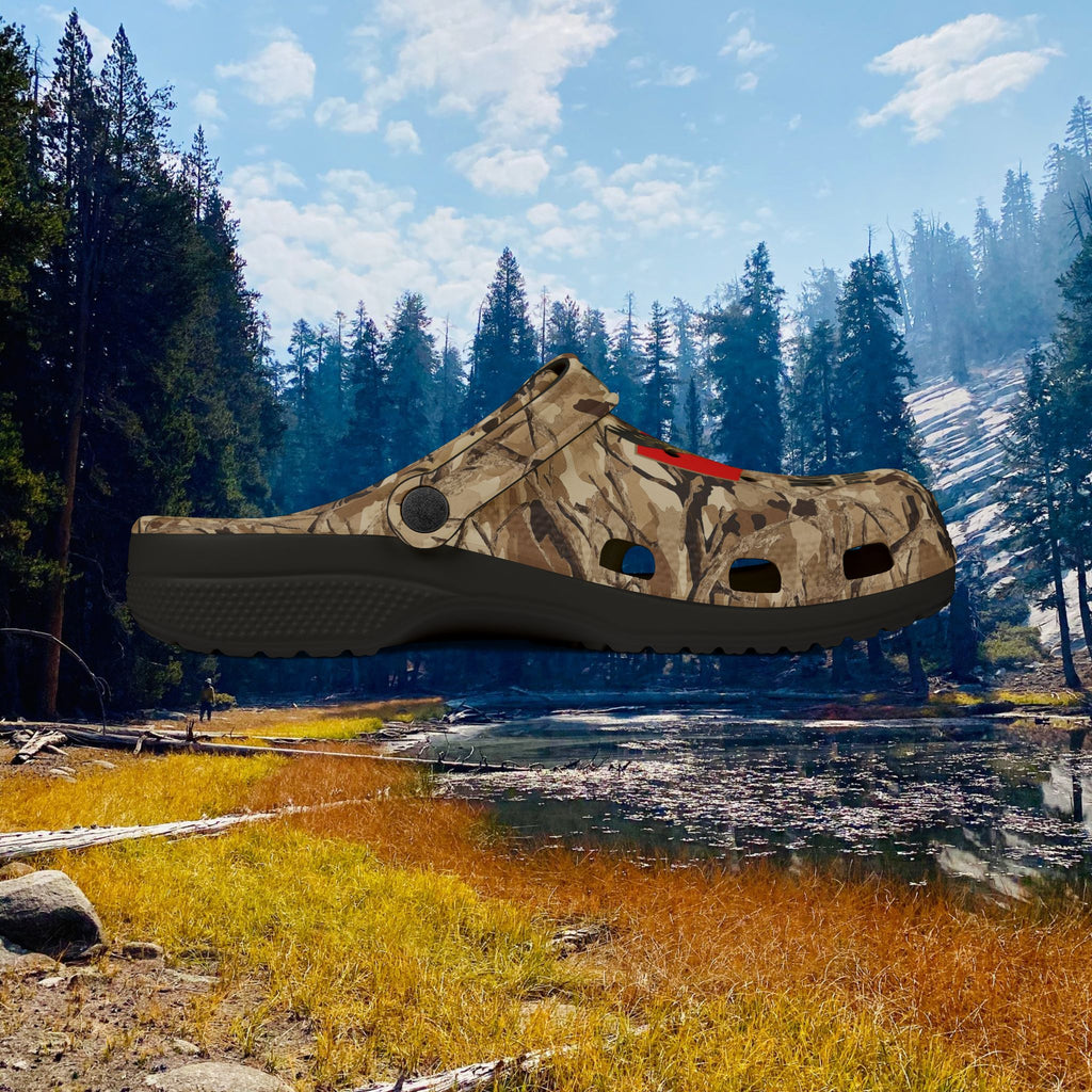 Desert Pattern Kestrel Logo Camo Foam Rubber Shoes
