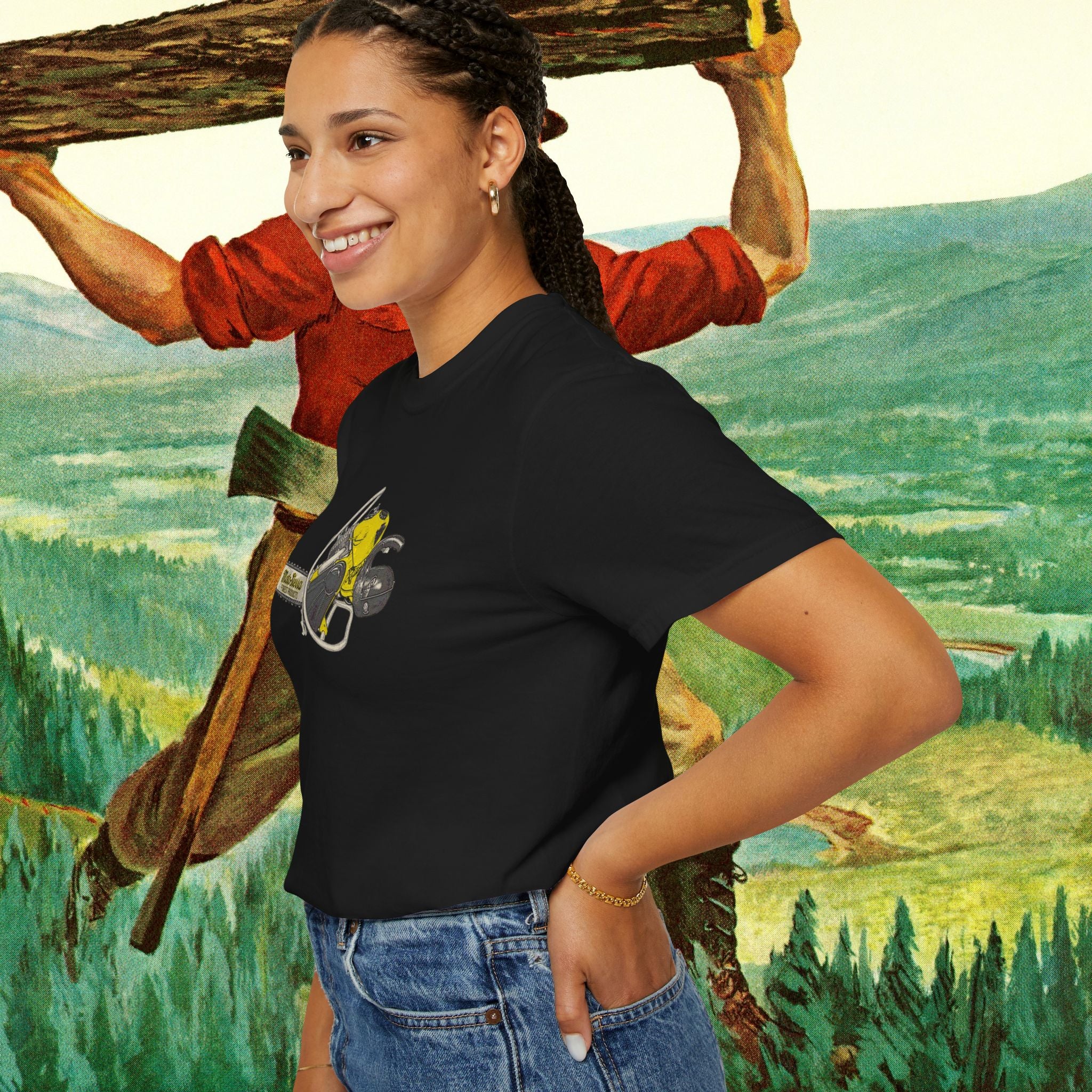 Vintage Chainsaw Unisex T-Shirt | Lumberjack Style | Casual Wear for Outdoorsman, Gift for Father's Day, Tree Lover Gift, Vintage Vibe, [...]