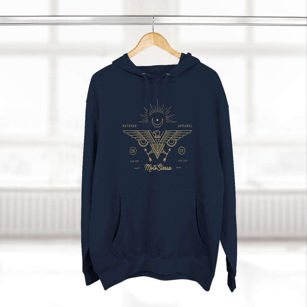 Gold Eagle Classic Three-Panel Fleece Hoodie
