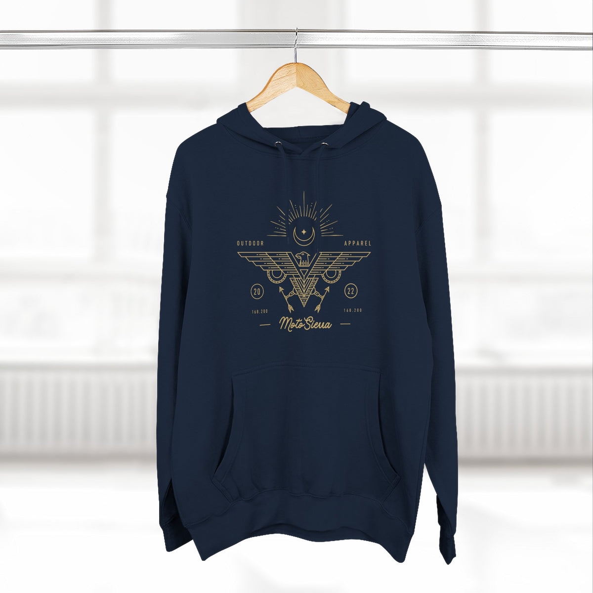 Gold Eagle Classic Three-Panel Fleece Hoodie