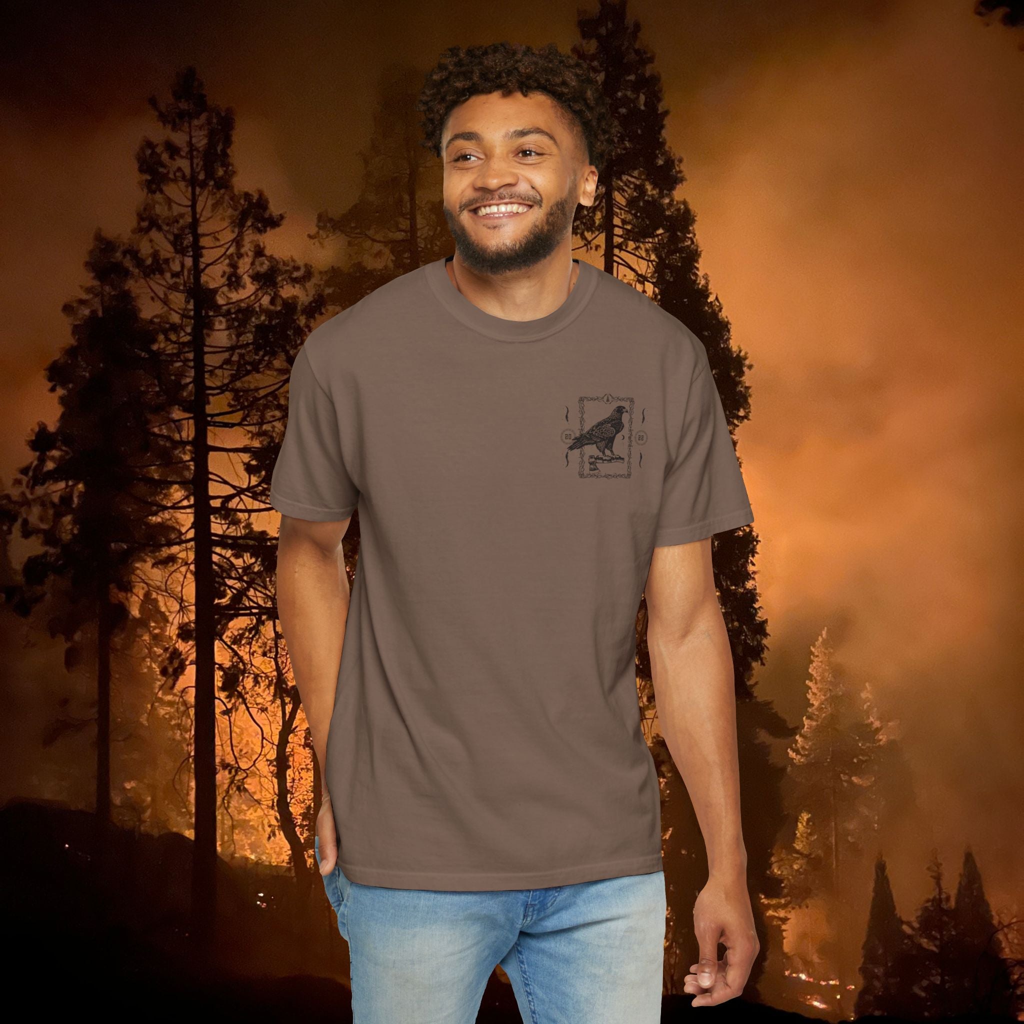 Hurricane Ridge Unisex Garment-Dyed T-shirt