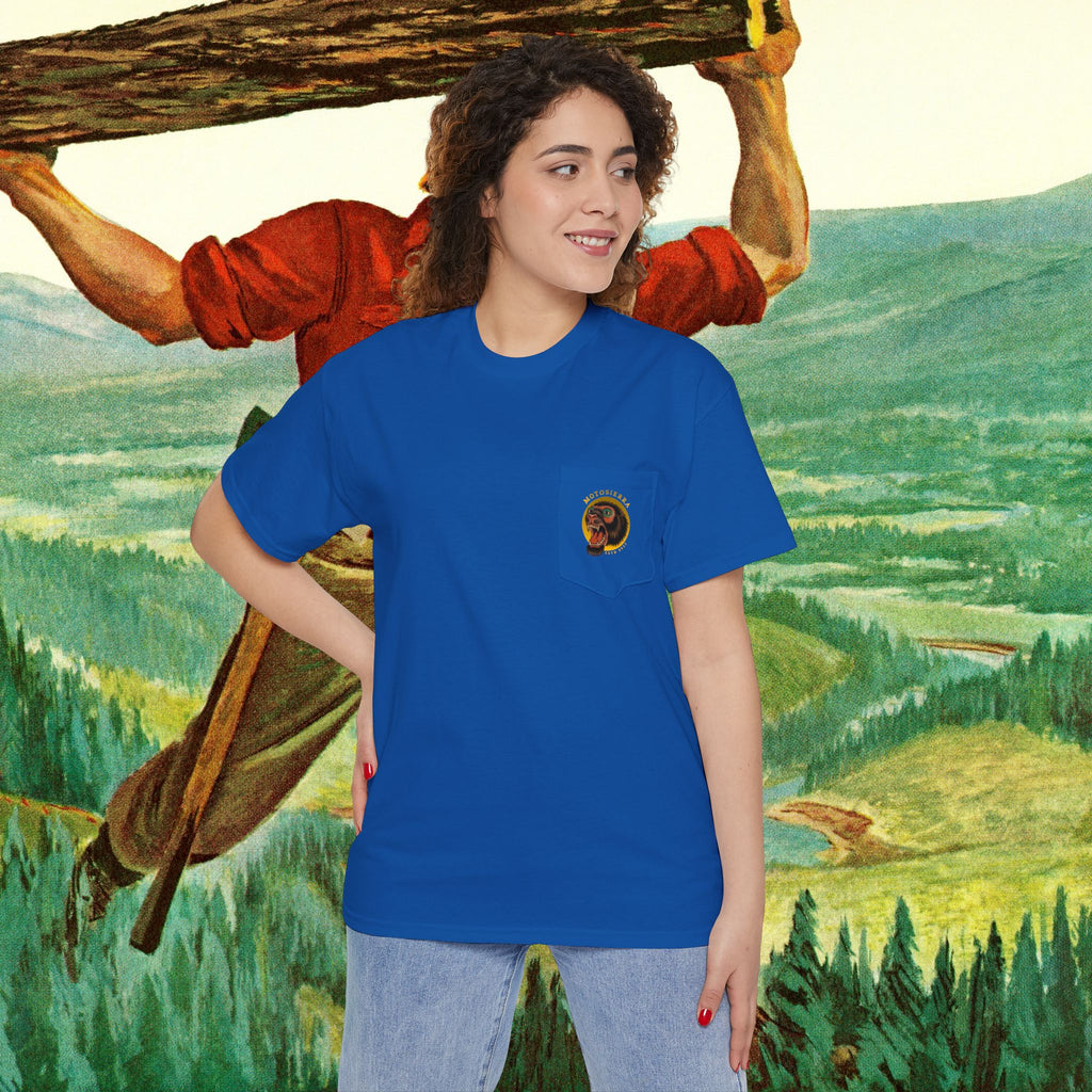 Sasquatch Unisex Heavy Cotton Pocket Tee