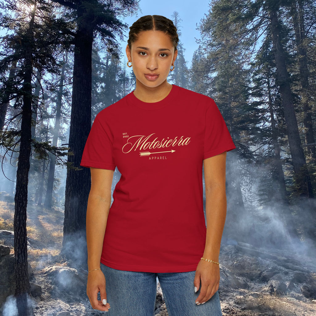 Script Logo Unisex Garment-Dyed T-shirt