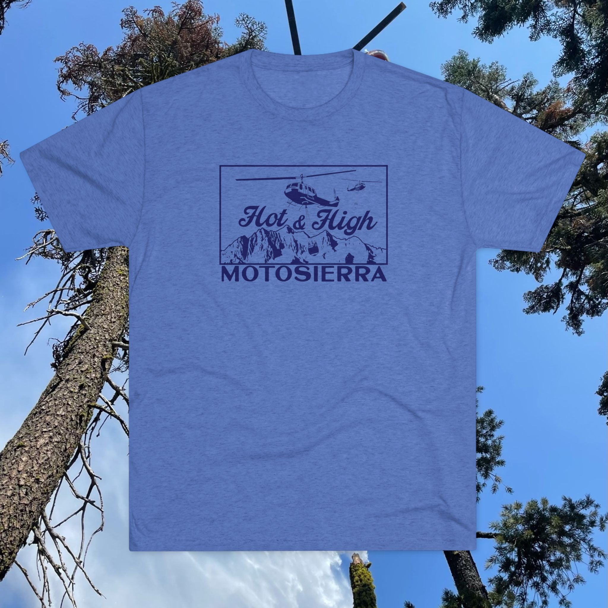 Hot & High Unisex Tri-Blend Crew Tee
