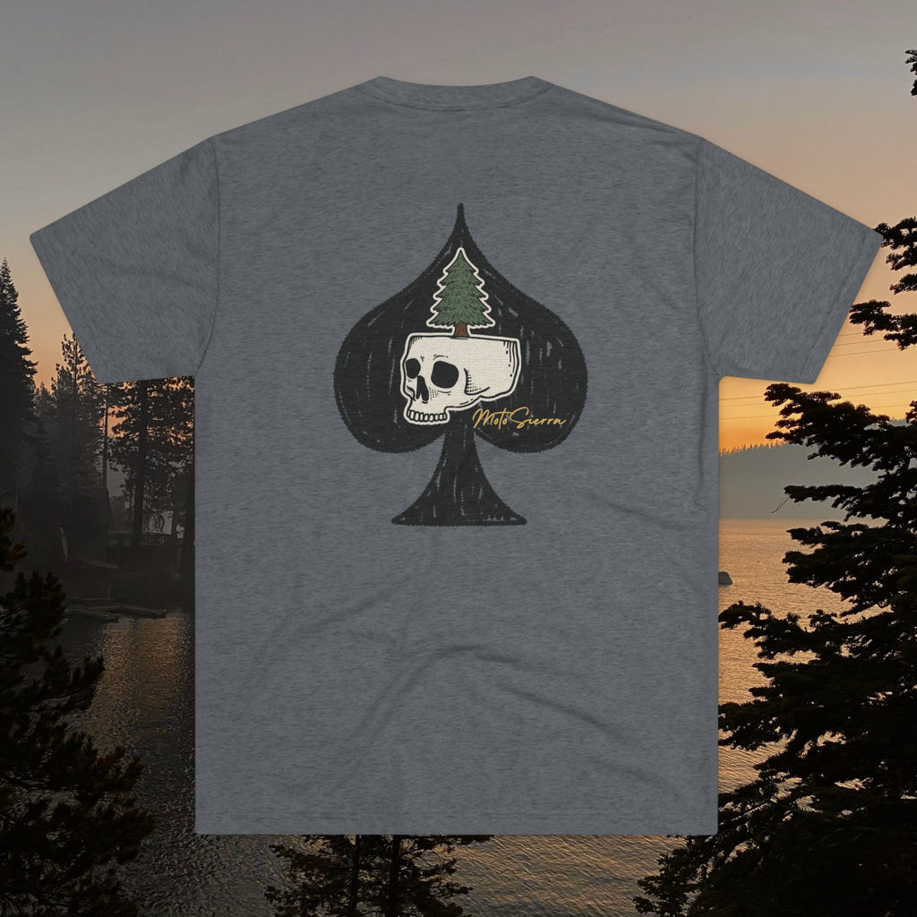 Ace Of Spades Unisex Tri-Blend Crew Tee
