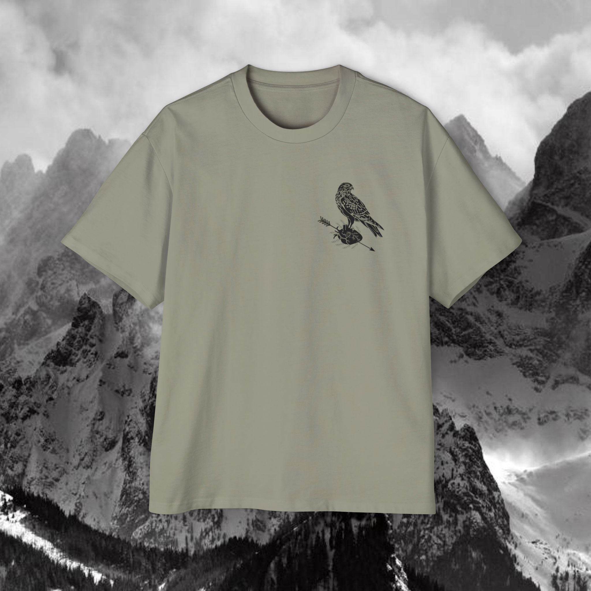 Australia Raker Peak Men's Heavy Oversized Tee