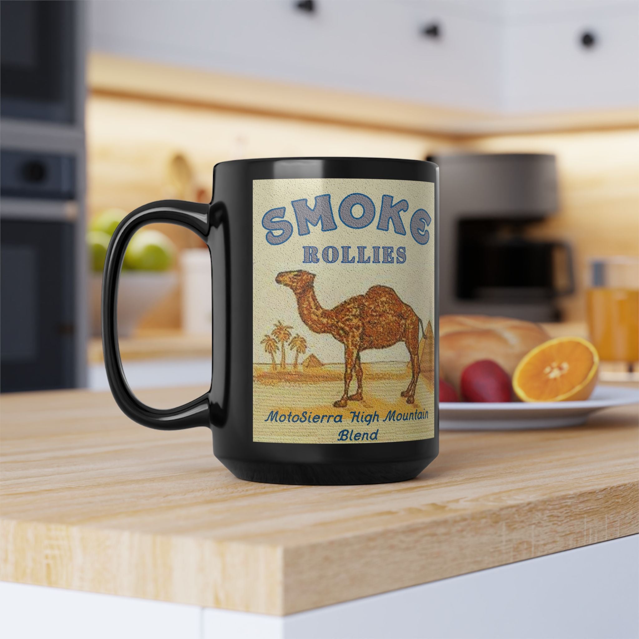 Turkish Blend Black Mug, 15oz