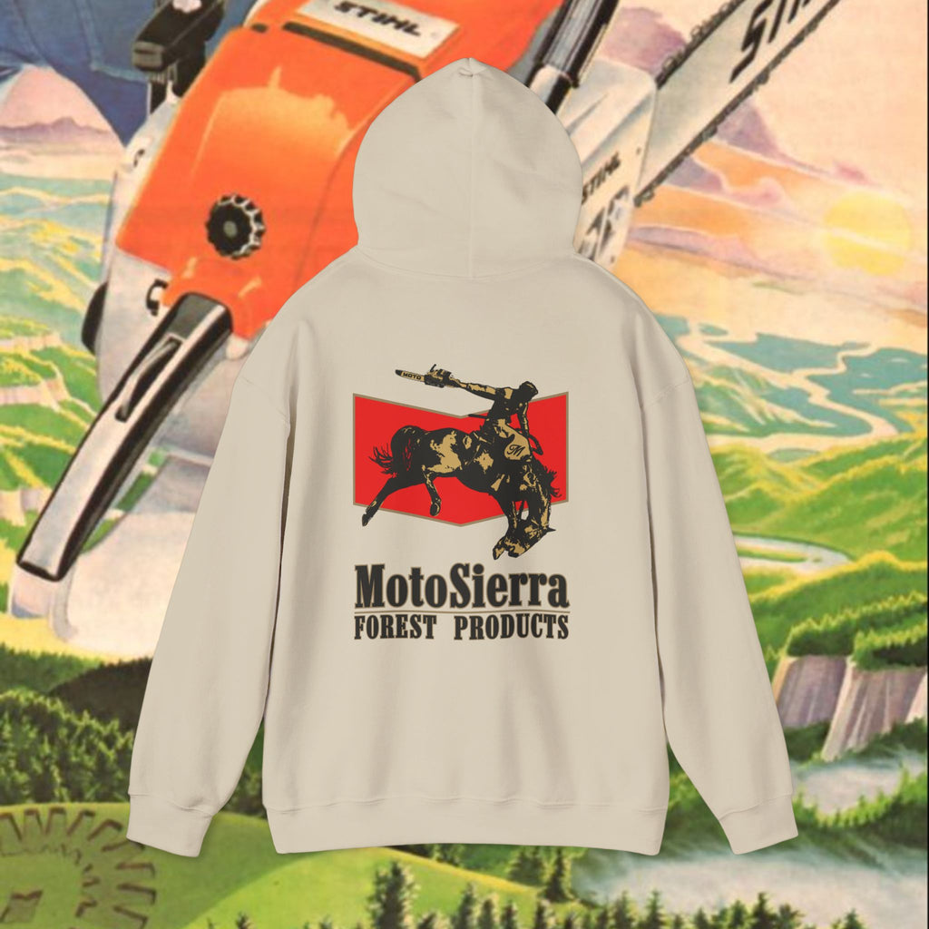 EUROPE ONLY Chevron Cowboy Logo Unisex Heavy Blend™ Hooded Sweatshirt