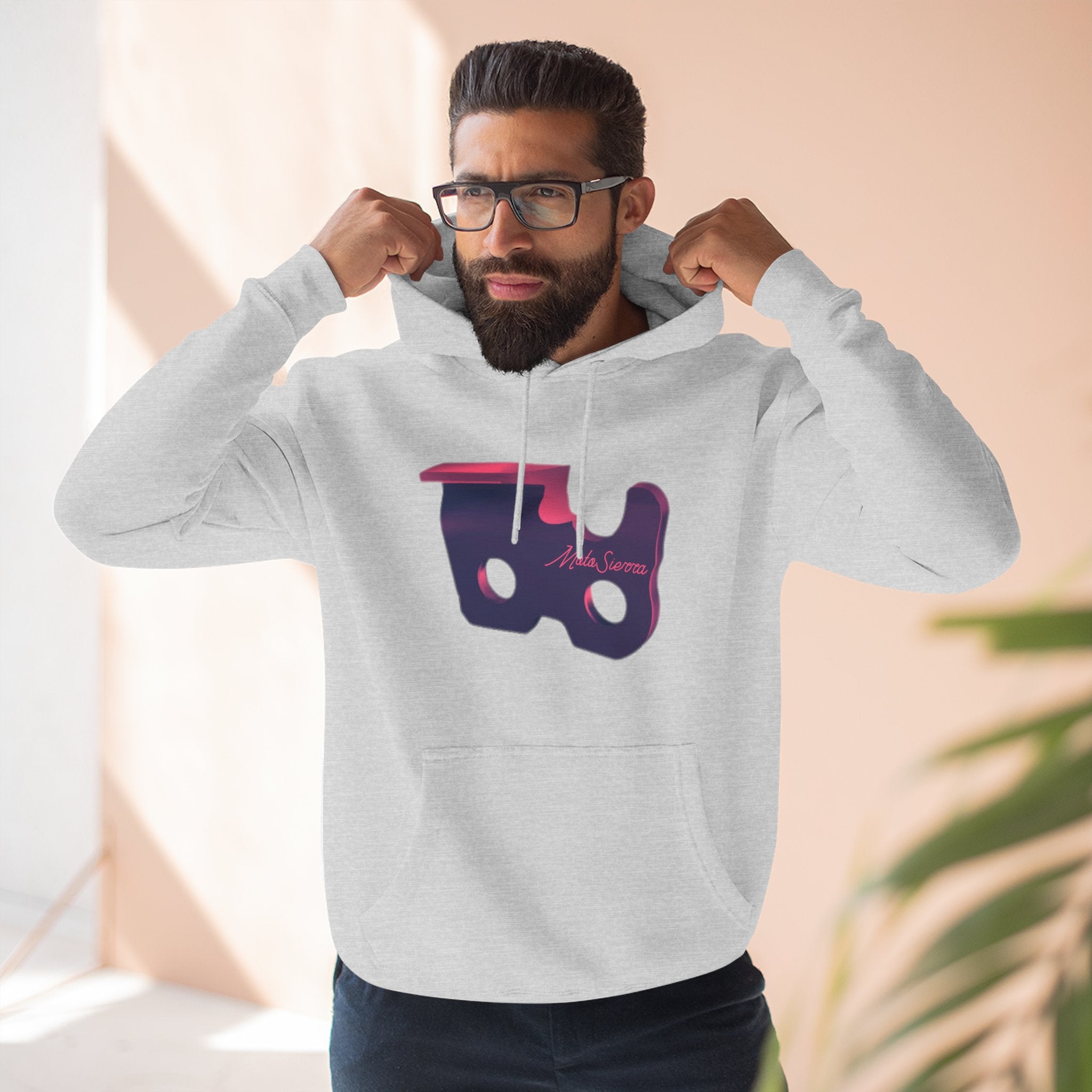 Cutter Three-Panel Fleece Hoodie