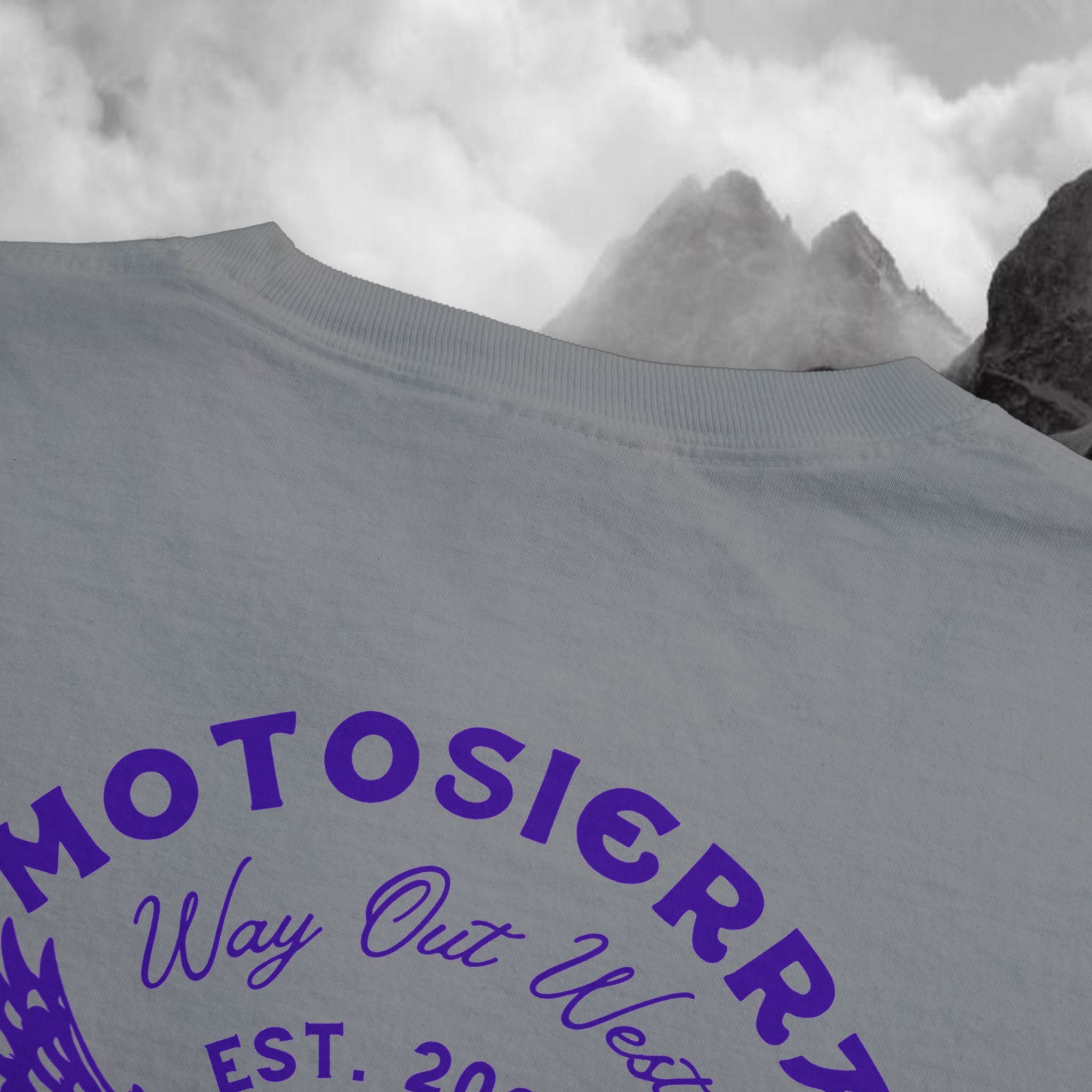 Blue Owl Logo  Garment Dyed Pocket T
