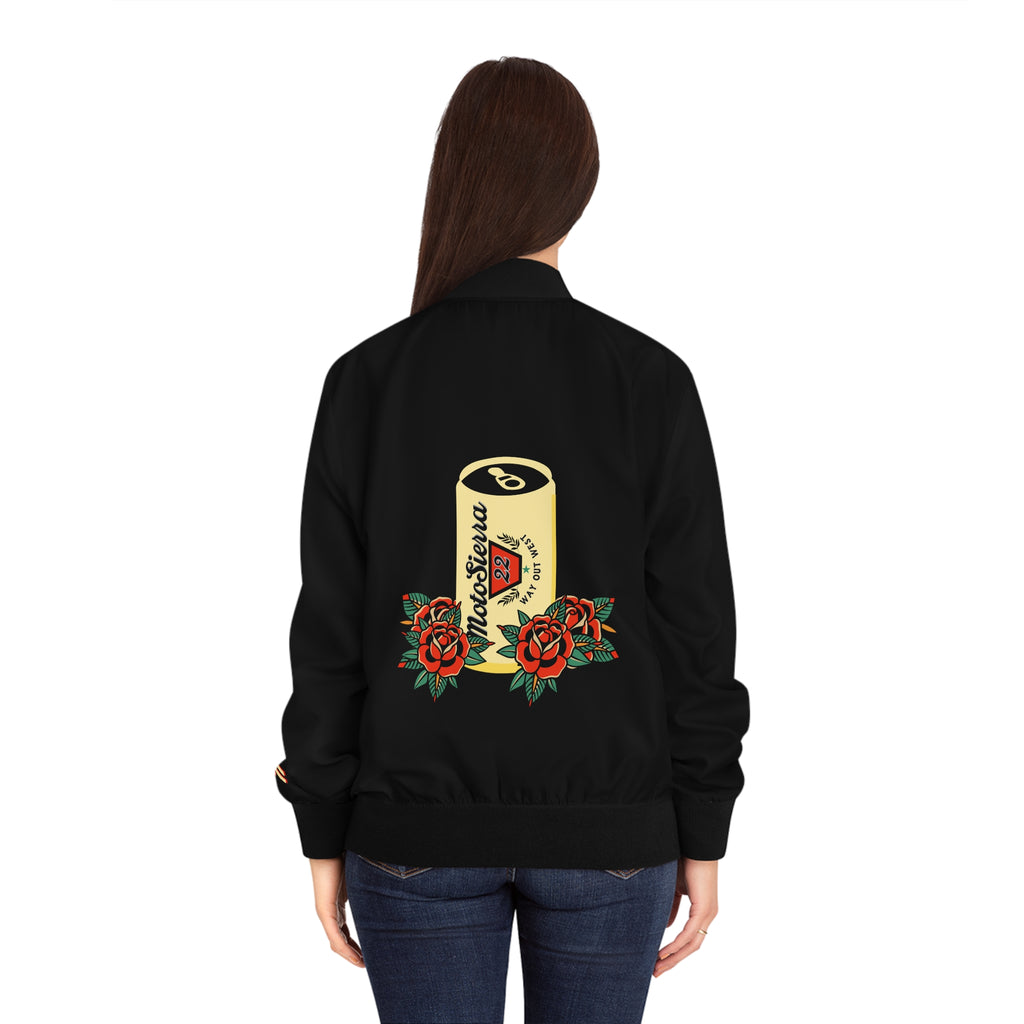 Eastbound Golden Goddess Women's Bomber Jacket - Chic and Stylish Outerwear