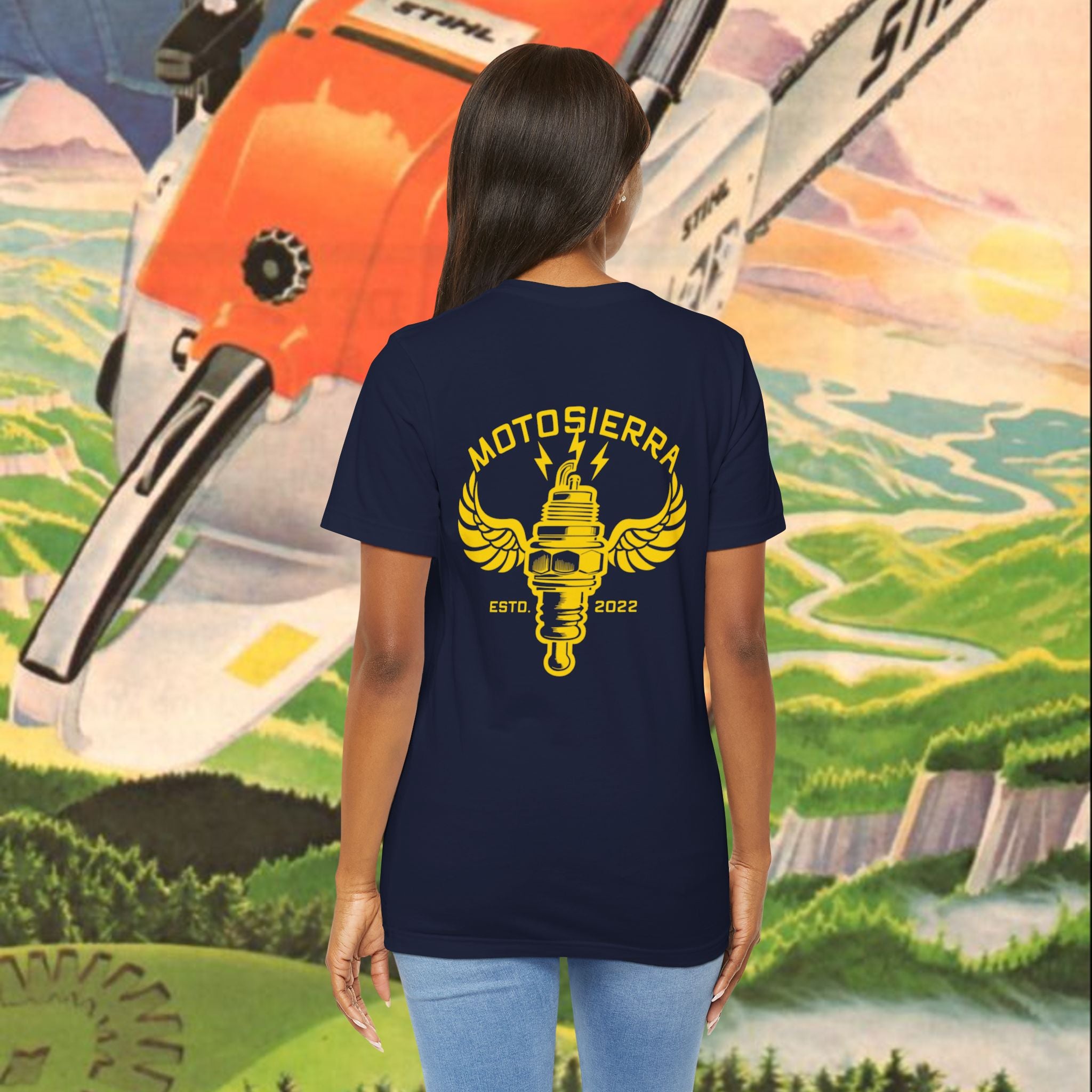 NGK Yellow Unisex Jersey Short Sleeve Tee