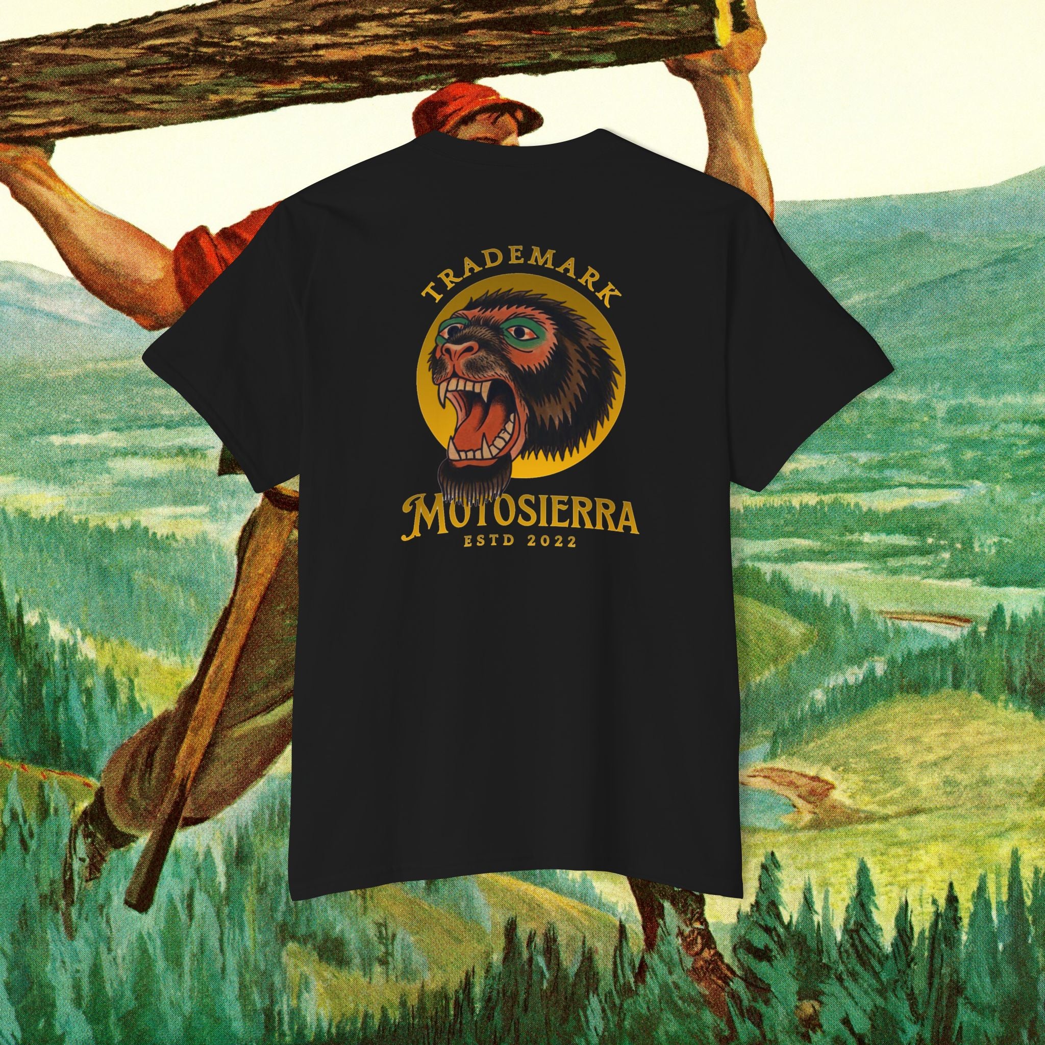 Sasquatch Unisex Heavy Cotton Pocket Tee