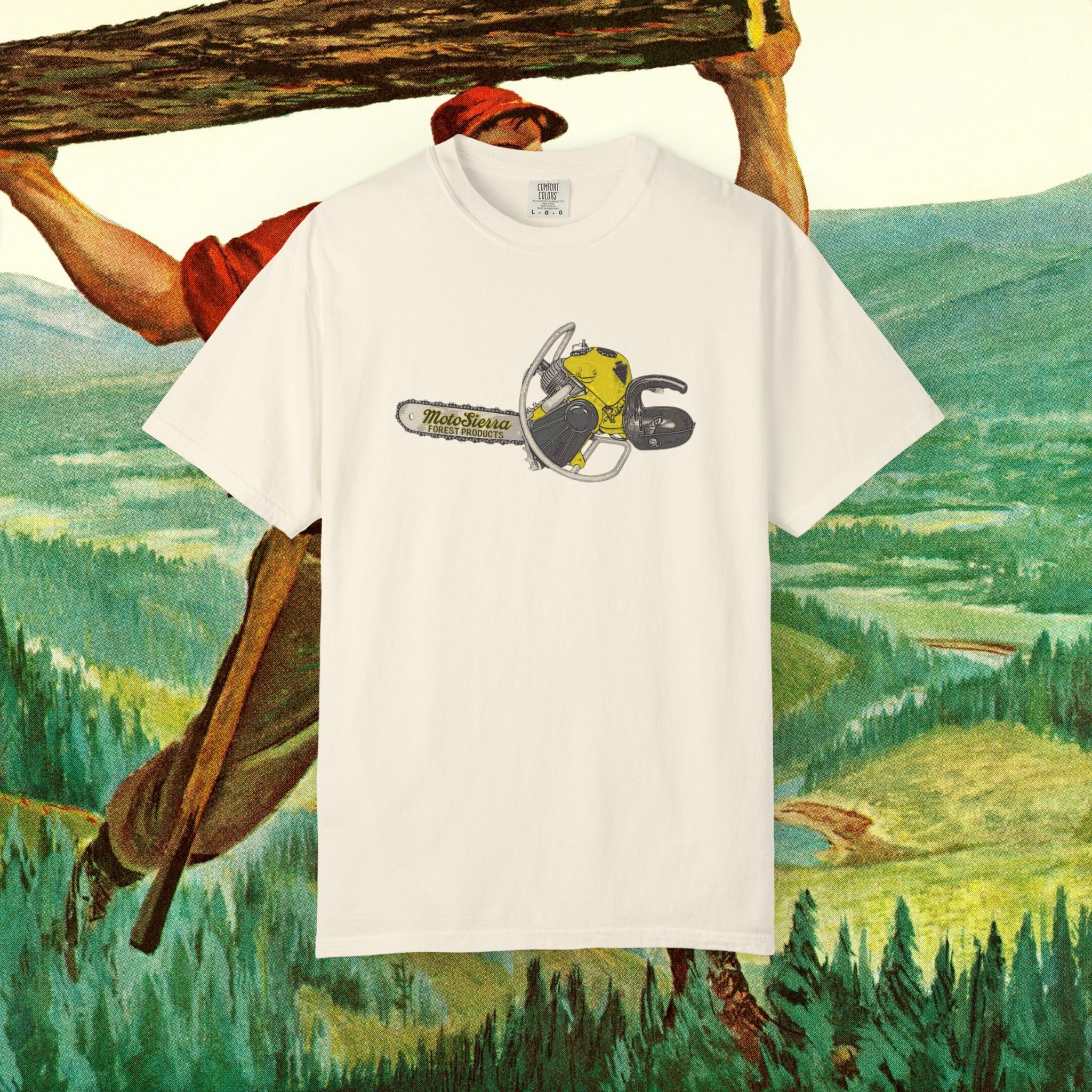 Vintage Chainsaw Unisex T-Shirt | Lumberjack Style | Casual Wear for Outdoorsman, Gift for Father's Day, Tree Lover Gift, Vintage Vibe, [...]