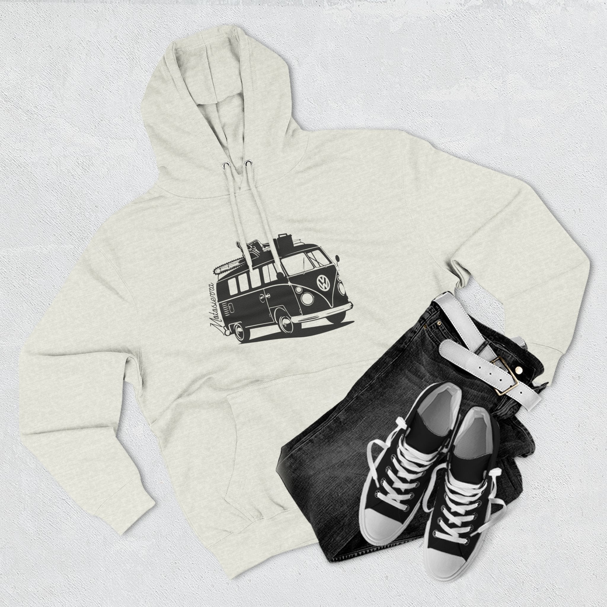 Magic Bus Three-Panel Fleece Hoodie