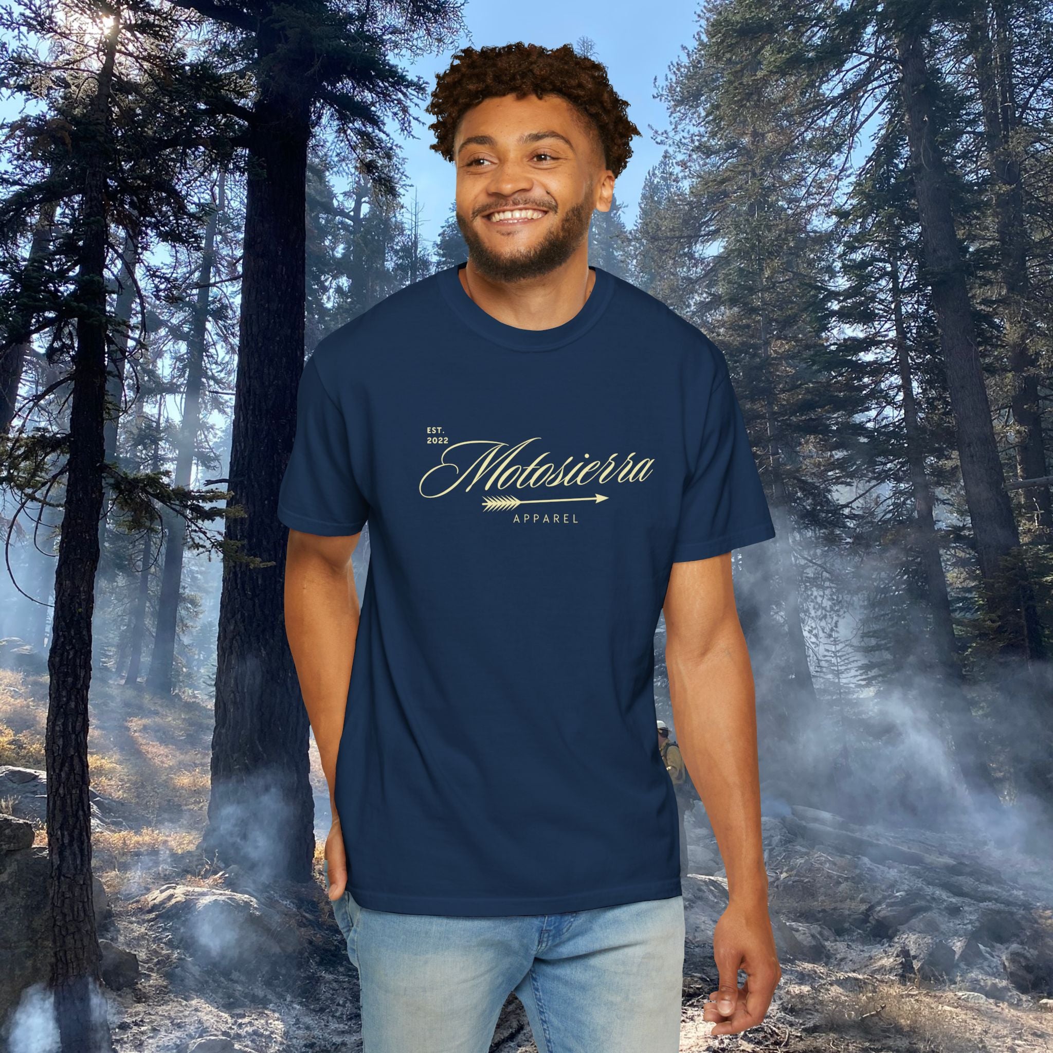 Script Logo Unisex Garment-Dyed T-shirt