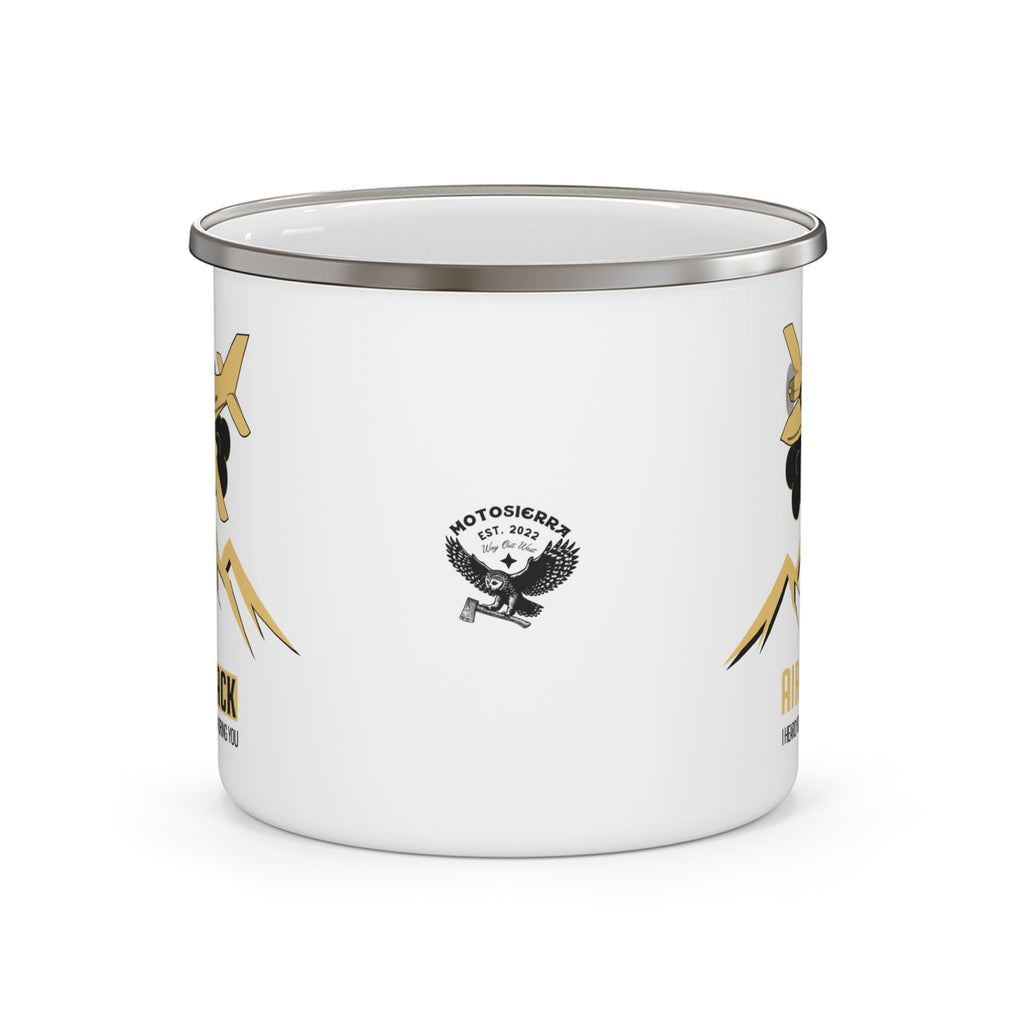 12 O' Clock High AA Enamel Camping Mug