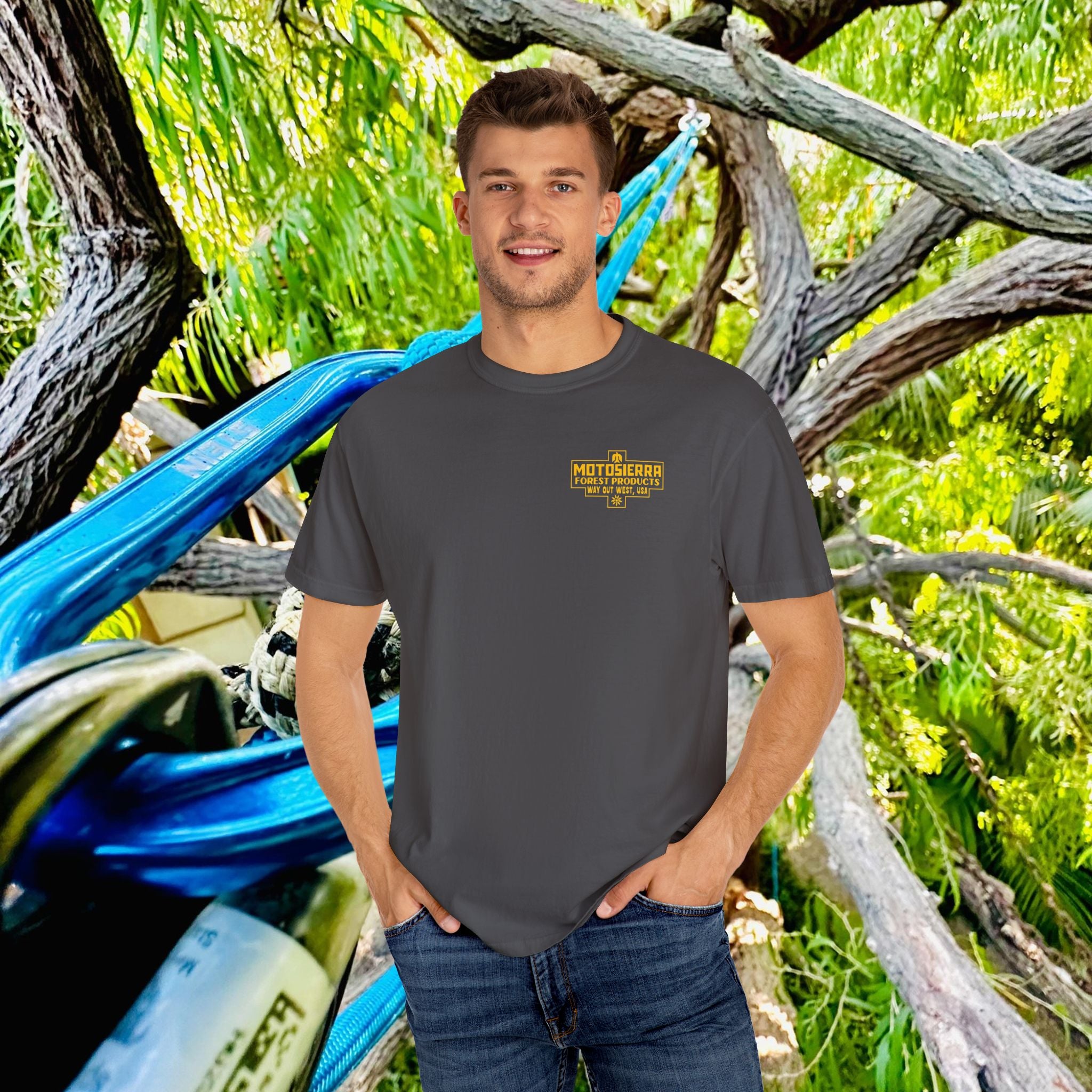 Eagle Unisex Garment-Dyed T-shirt