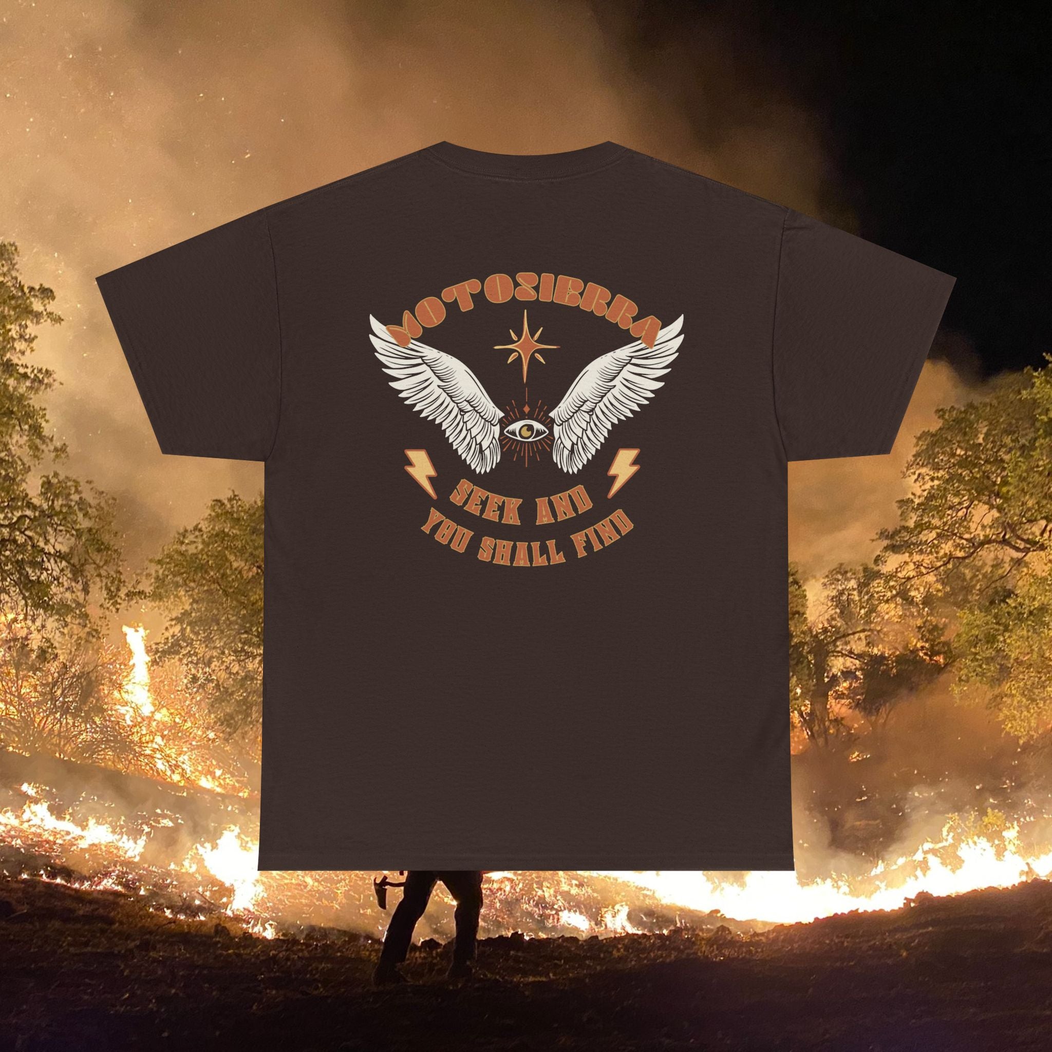 Flying Eye Unisex Heavy Cotton Tee