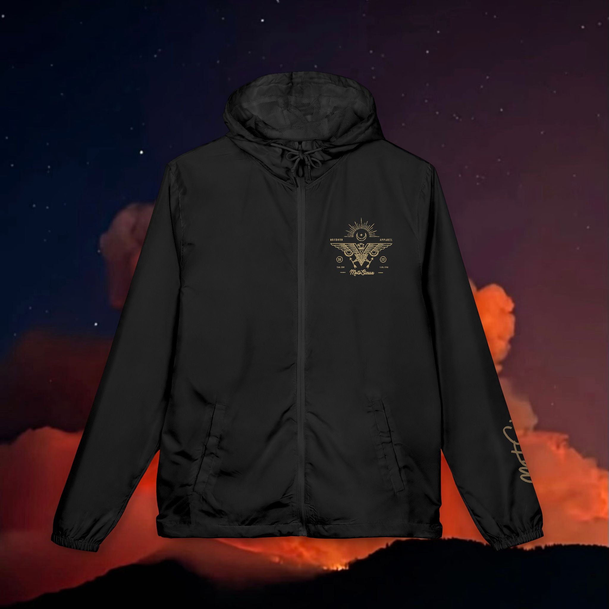 Homage Unisex Full-Zip Windbreaker Jacket