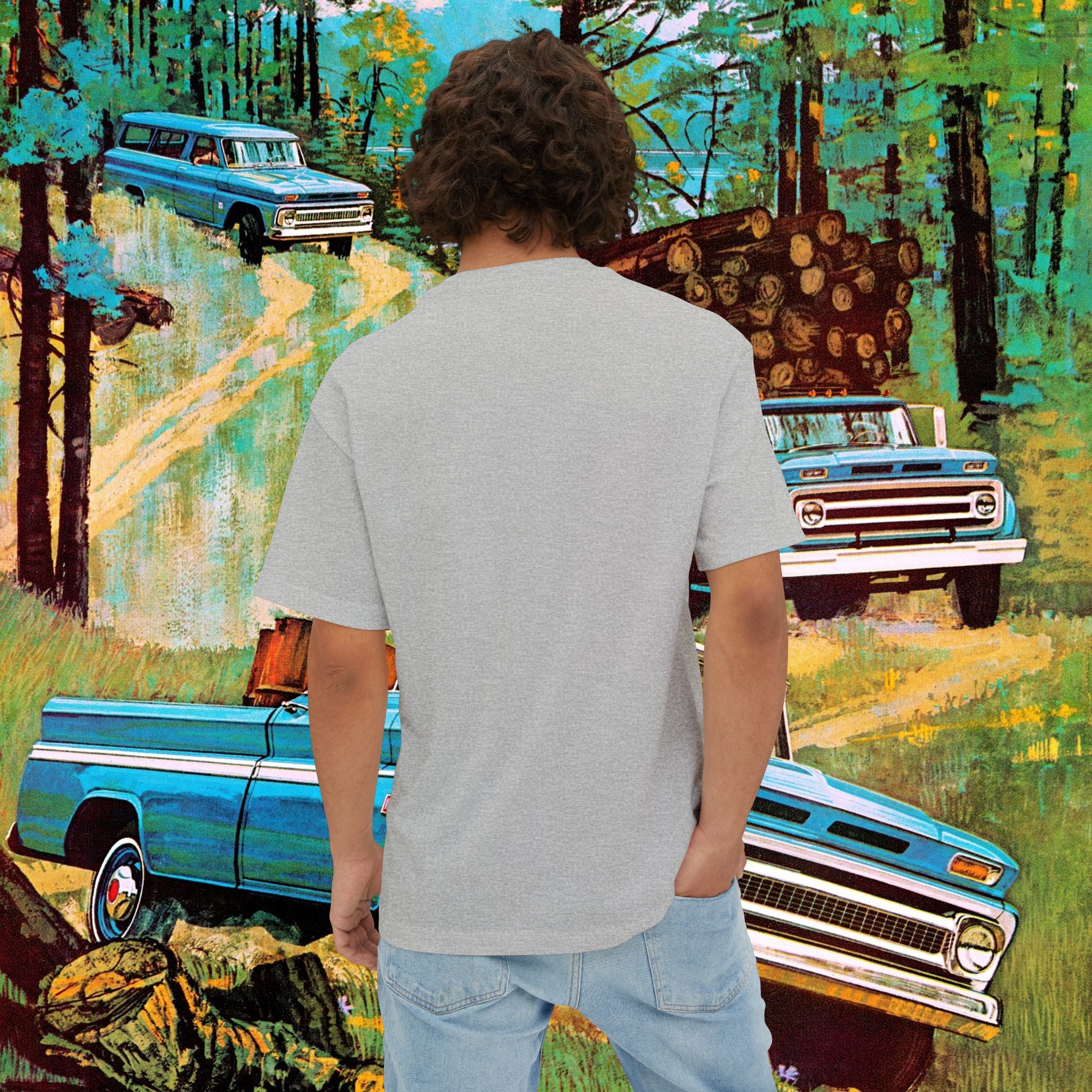 Magic Bus Unisex Oversized Boxy Tee
